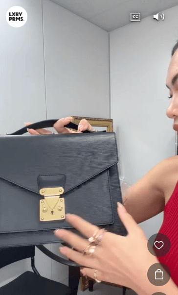 LOUIS VUITTON LOUIS VUITTON Epi Monceau Black M52122 B0701HQ3Z5