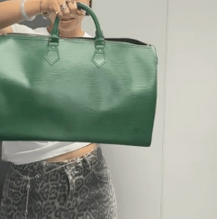 LOUIS VUITTON LOUIS VUITTON Epi Speedy 40 Green M42984 B073143FDR
