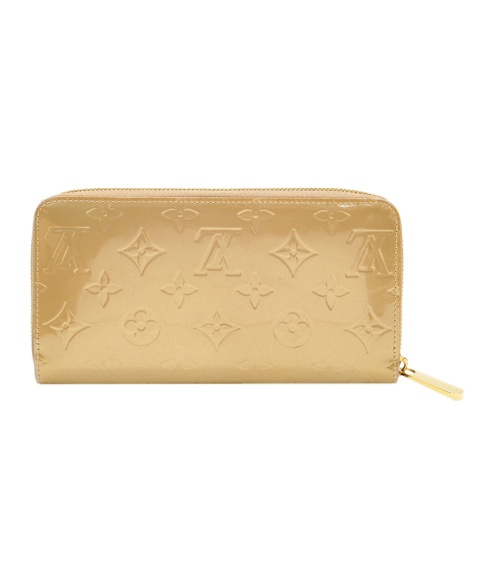 Louis Vuitton Louis Vuitton Gold Monogram Vernis Zippy Wallet ALC2313
