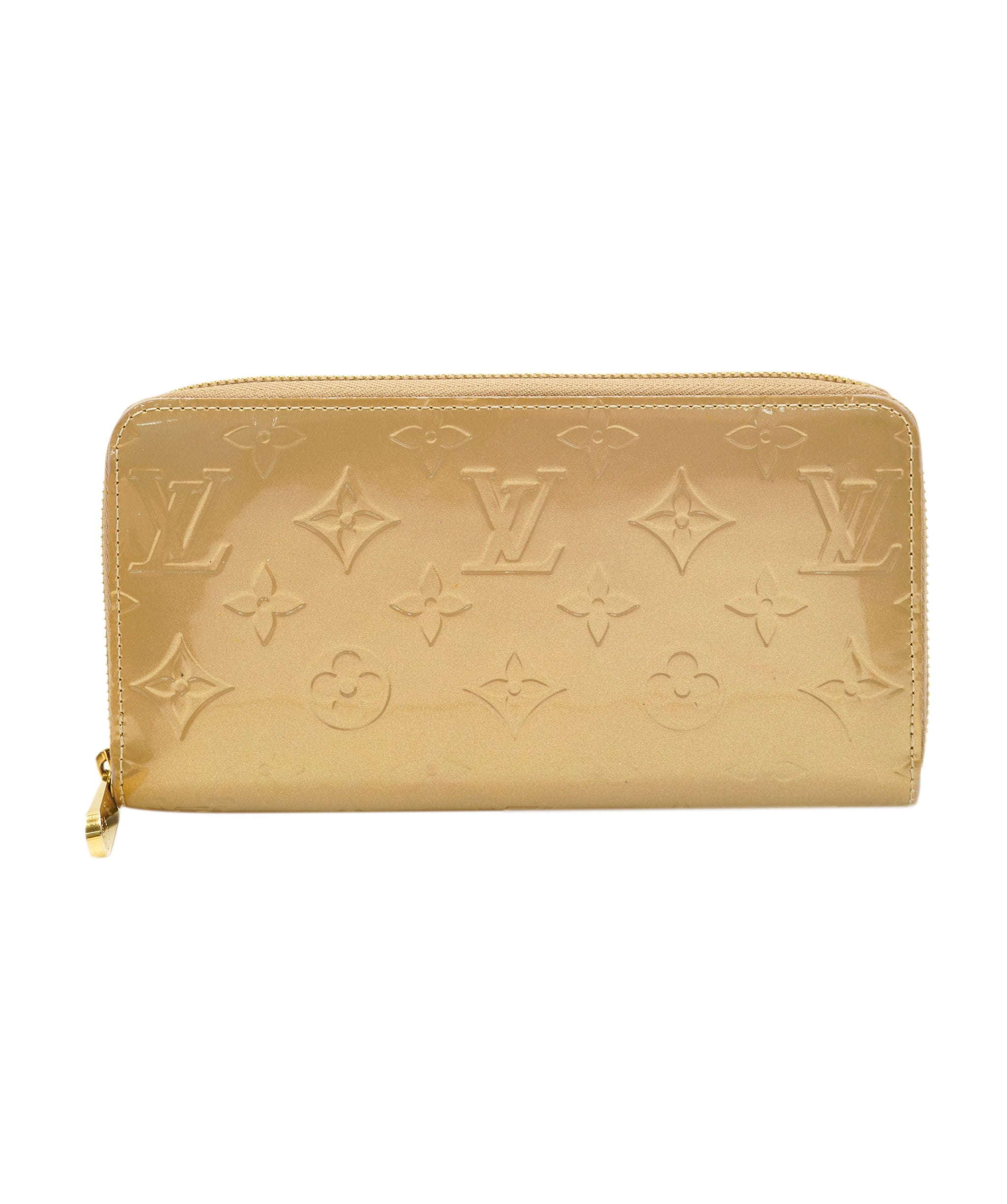 Louis Vuitton Louis Vuitton Gold Monogram Vernis Zippy Wallet ALC2313