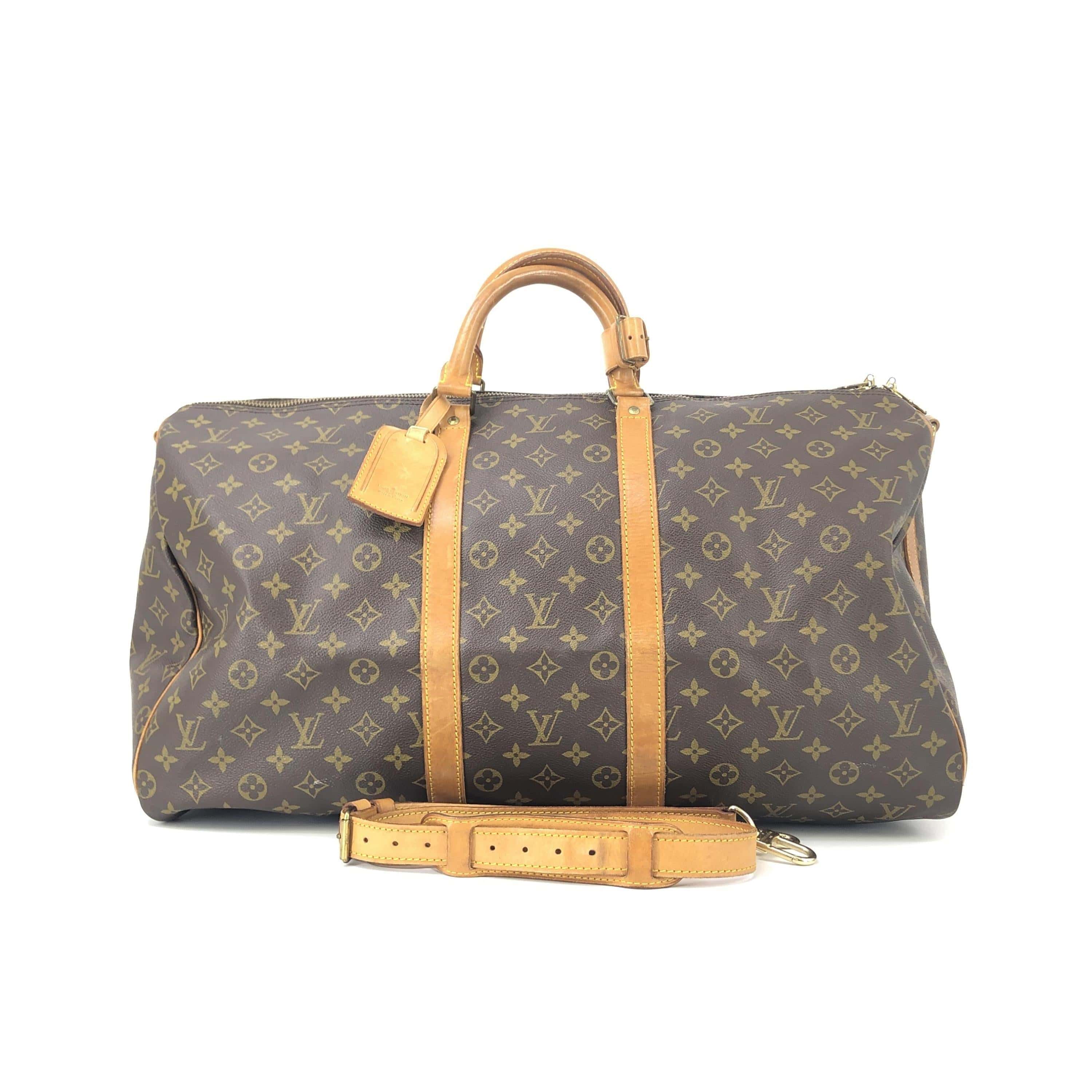 Louis Vuitton Louis Vuitton Keepall 55 Monogram Canvas Travel Bag C355106