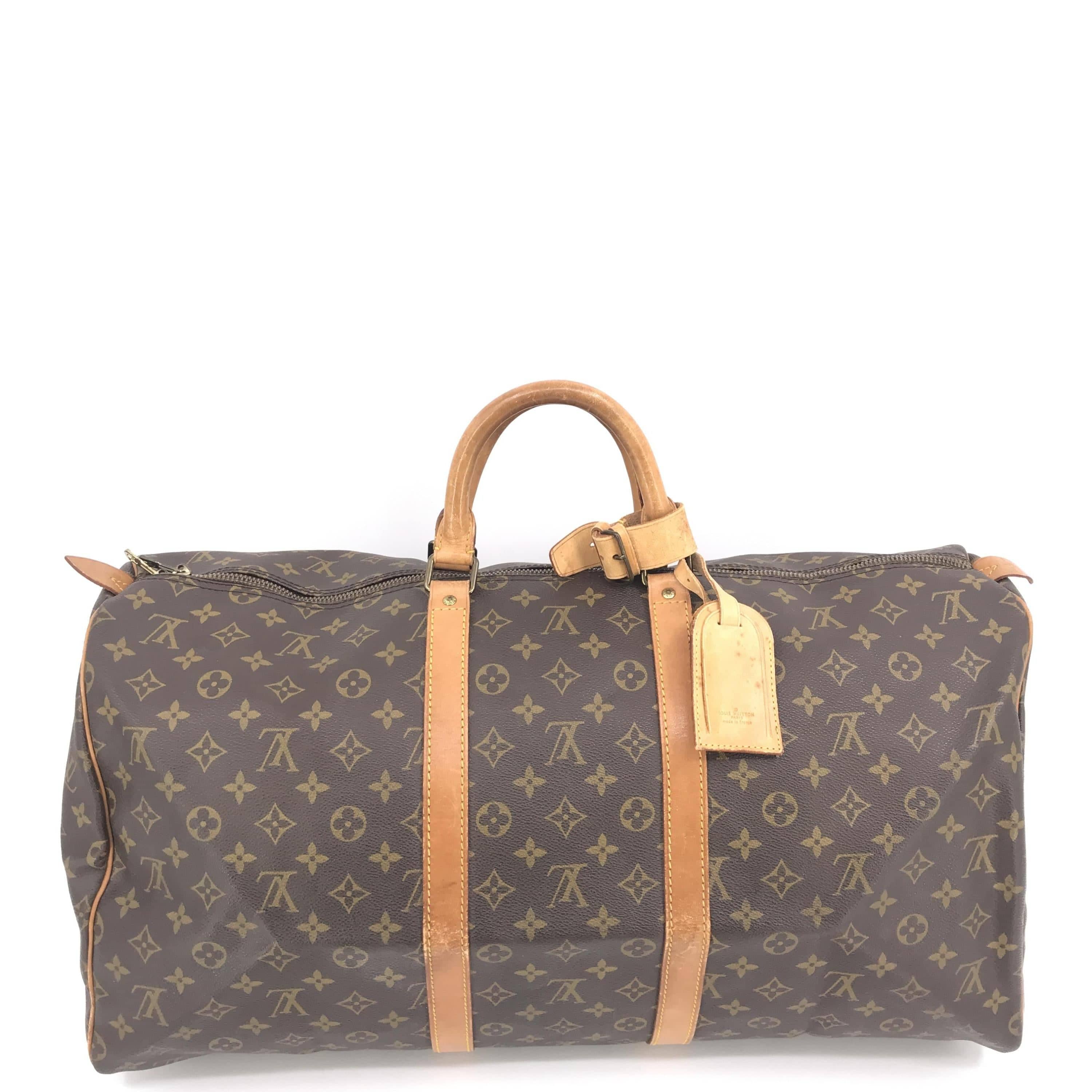 Louis Vuitton Louis Vuitton Keepall 60 Monogram Travel Bag C290311