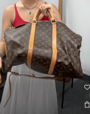 LOUIS VUITTON LOUIS VUITTON Keepall Bandouliere 50 M41416 B1002FRBL8