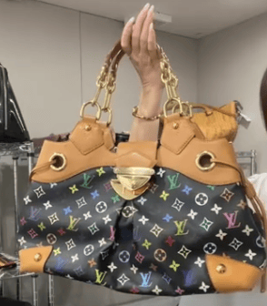 LOUIS VUITTON LOUIS VUITTON M40124 Multi Ursula Noir B0709DZCD5