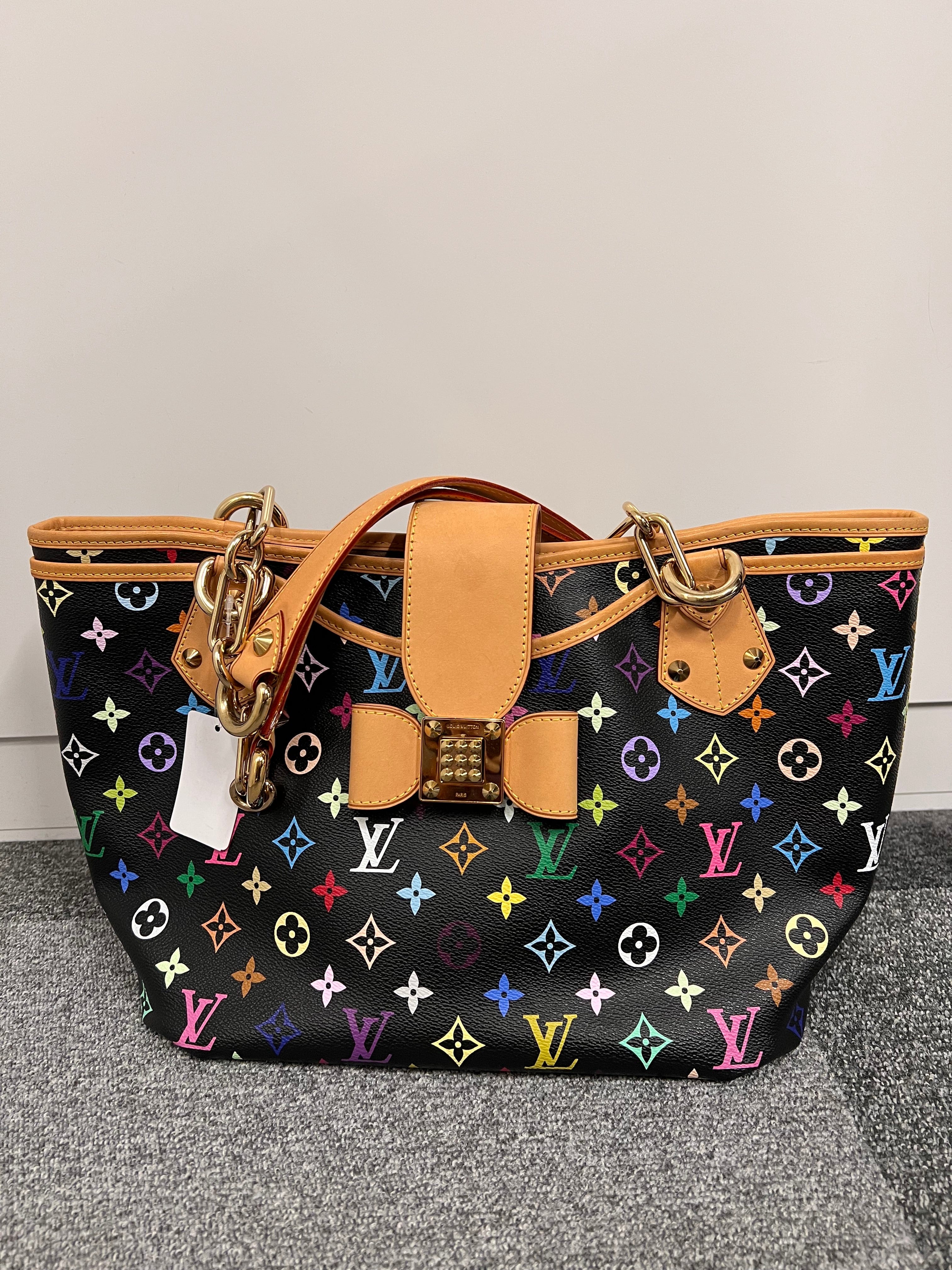 LOUIS VUITTON LOUIS VUITTON M40304 Multicolor Annie GM Black B0717Z7S5E