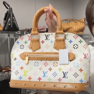 LOUIS VUITTON LOUIS VUITTON M92647 Multi Alma Blanc B0702FUWYD
