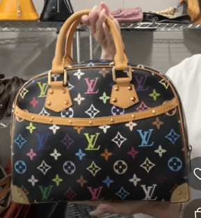 LOUIS VUITTON LOUIS VUITTON M92662 Noir Monogram Multicolor Trouville B06127F54Z