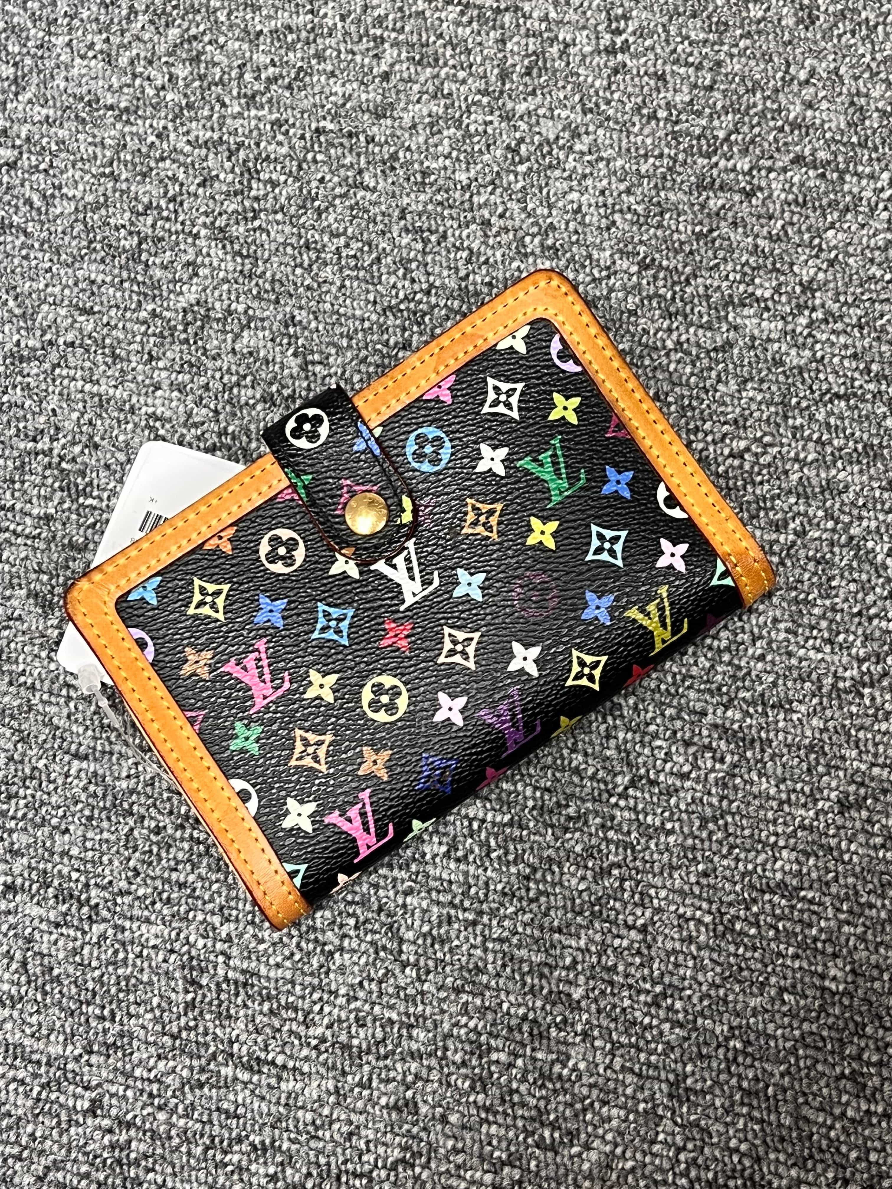 LOUIS VUITTON LOUIS VUITTON M92988 Multicolor Portefeuille Viennois Black B09085UXTS