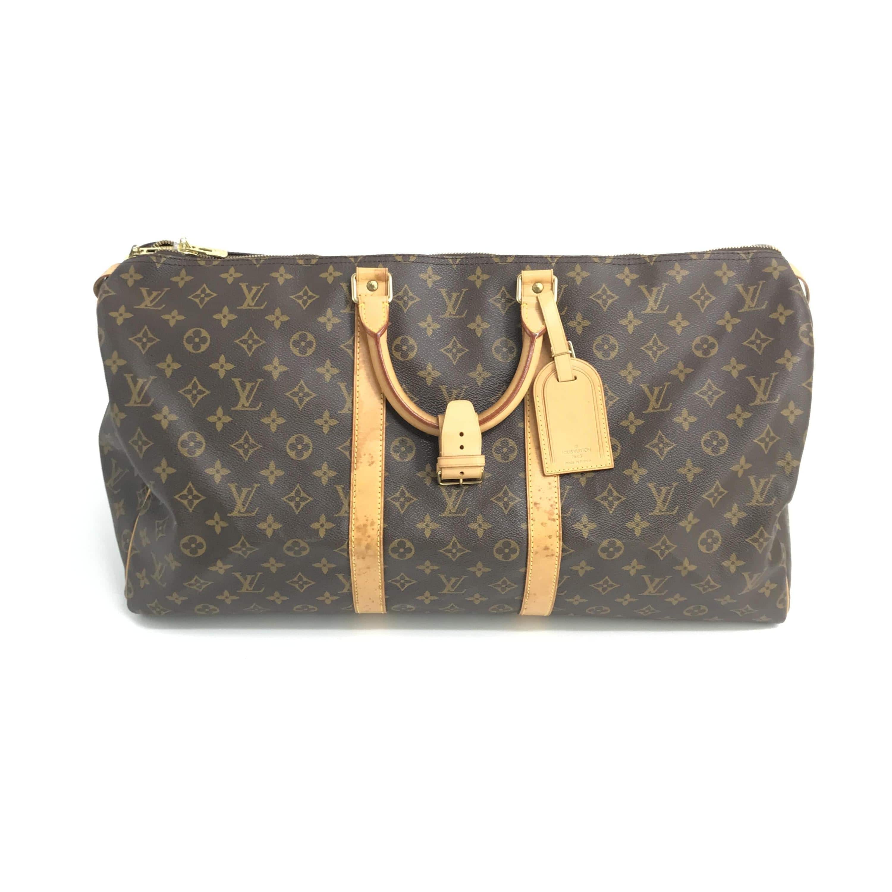 Louis Vuitton Louis Vuitton Monogram Canvas Keepall 55 C317230