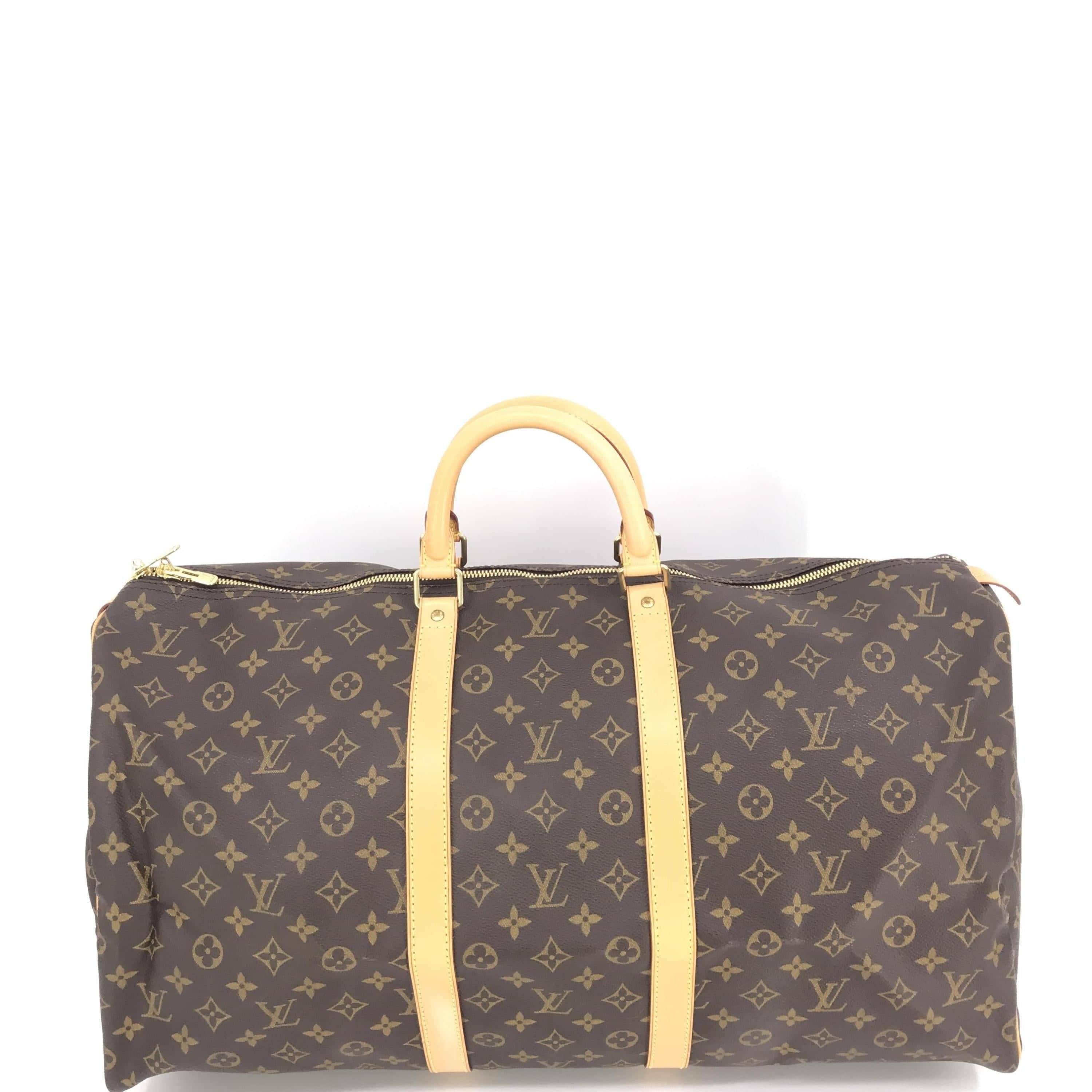Louis Vuitton Louis Vuitton Monogram Keepall 55 handbag C331590