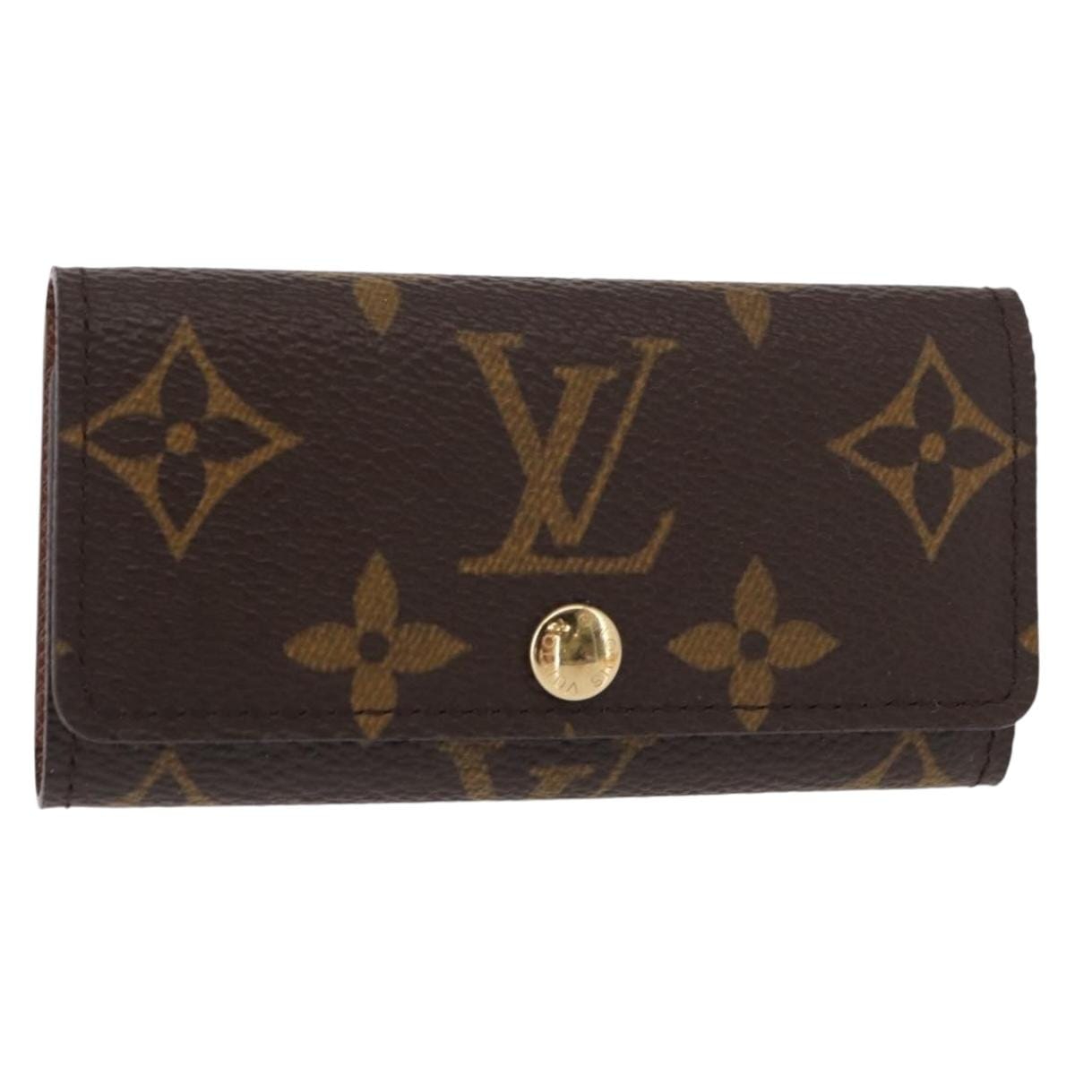 Louis Vuitton LOUIS VUITTON Monogram Multicles 4 Key Case Monogram M62631 LV Auth am9900 am9900