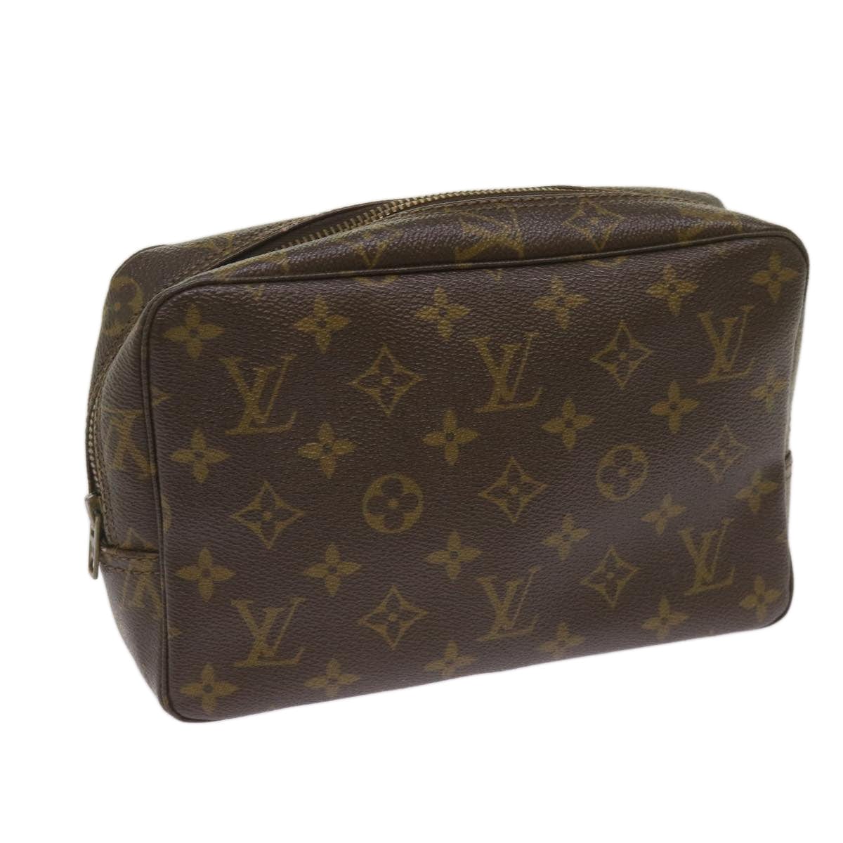 LOUIS VUITTON LOUIS VUITTON Monogram Trousse Toilette 23 Clutch Bag M47524 LV Auth 68646