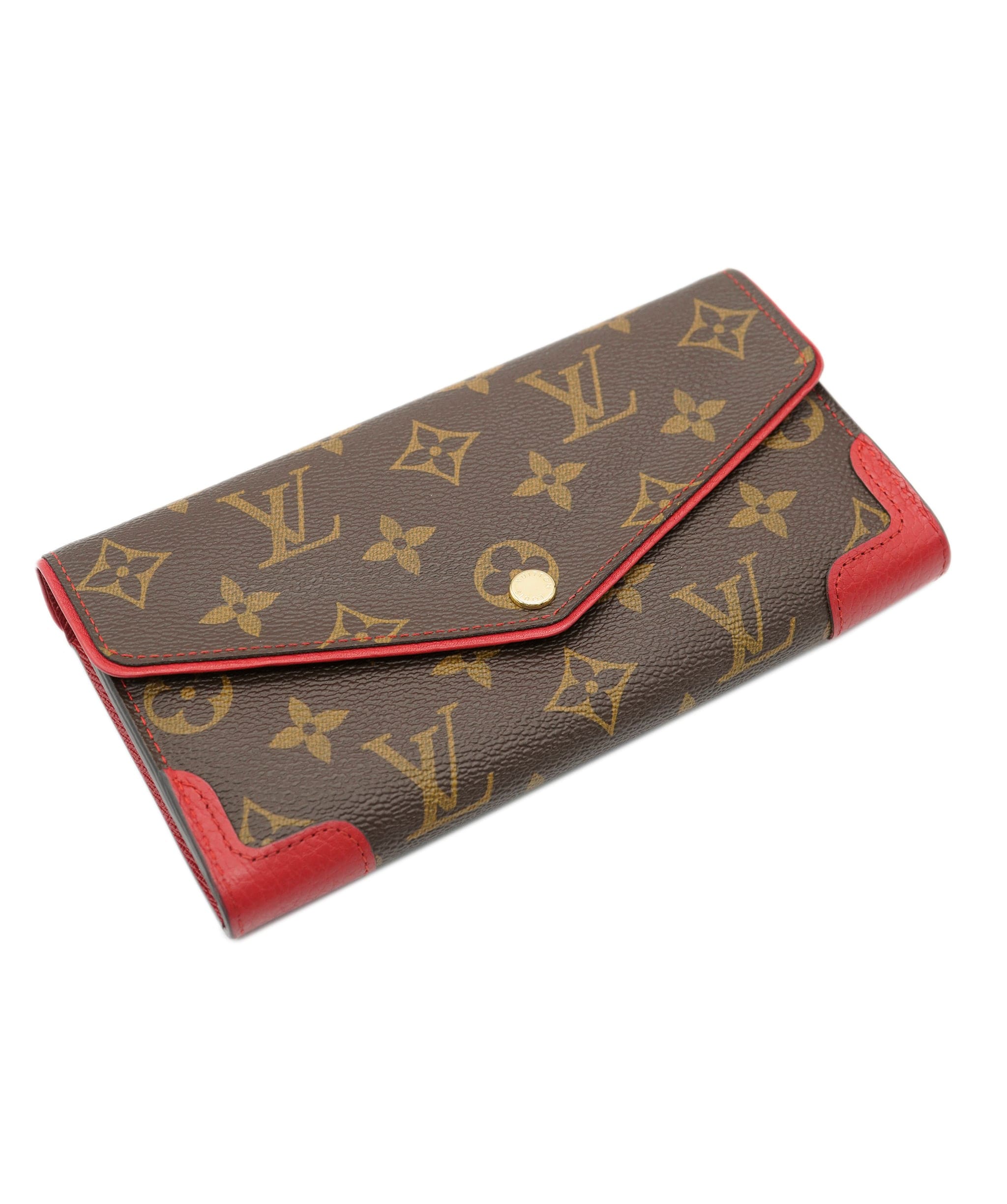 Louis Vuitton Louis Vuitton Monogram Wallet With Box and Dustbag  ALC2664