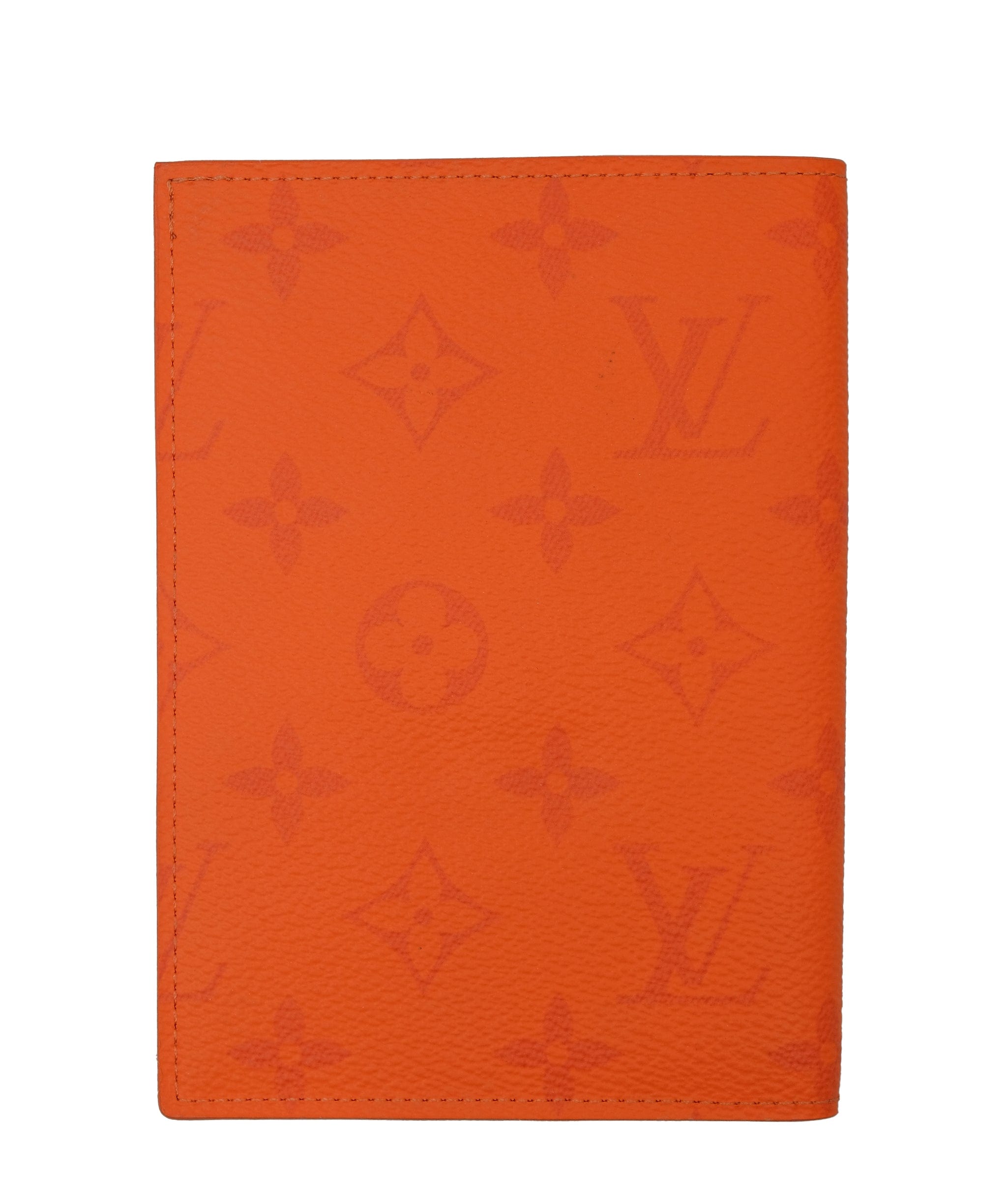 Louis Vuitton Louis Vuitton Passport Holder Orange with Initials SB RJC3319