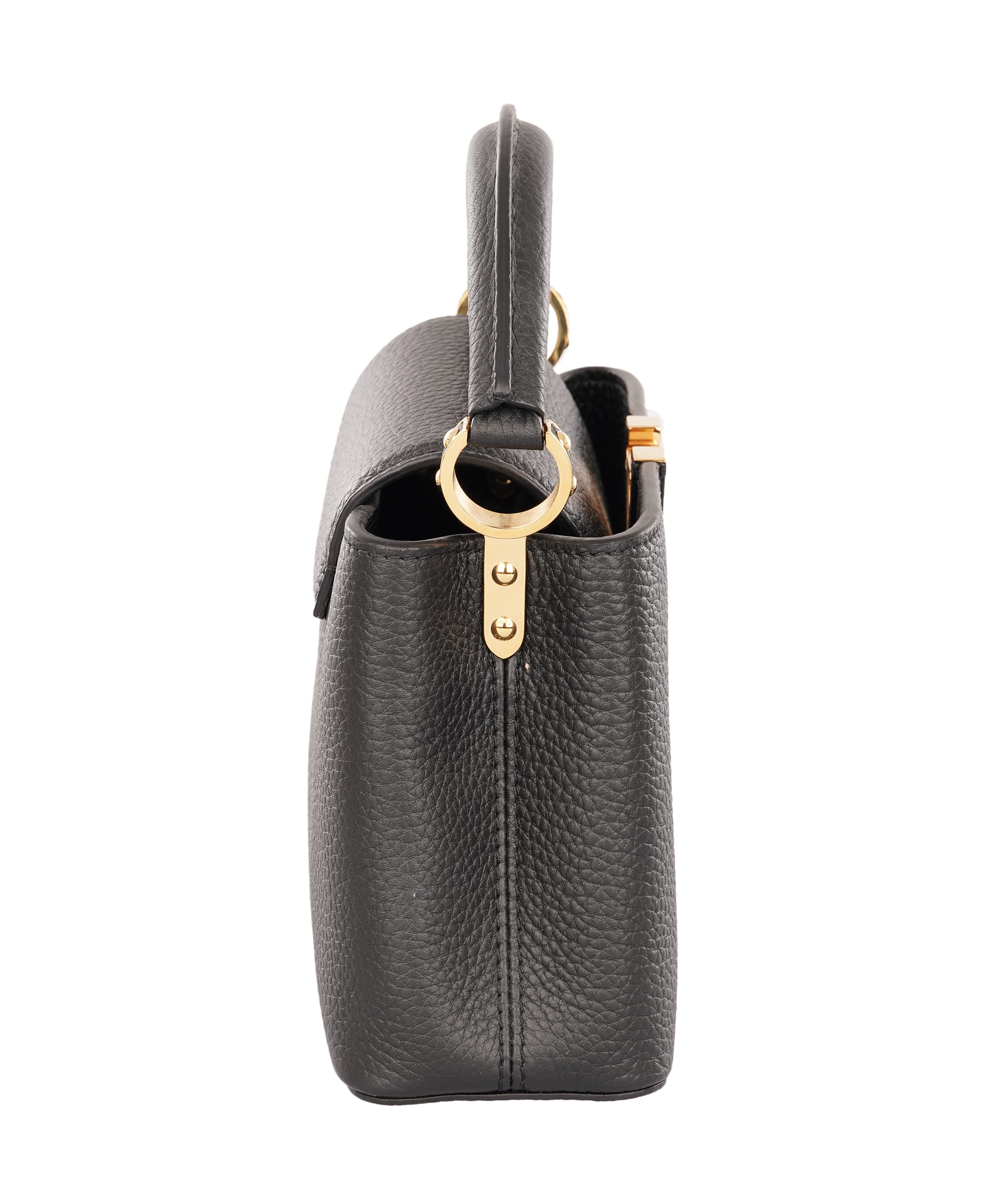Louis Vuitton Louis Vuittion Black Capucines Mini Taurillon Leather Bag ALTC1191