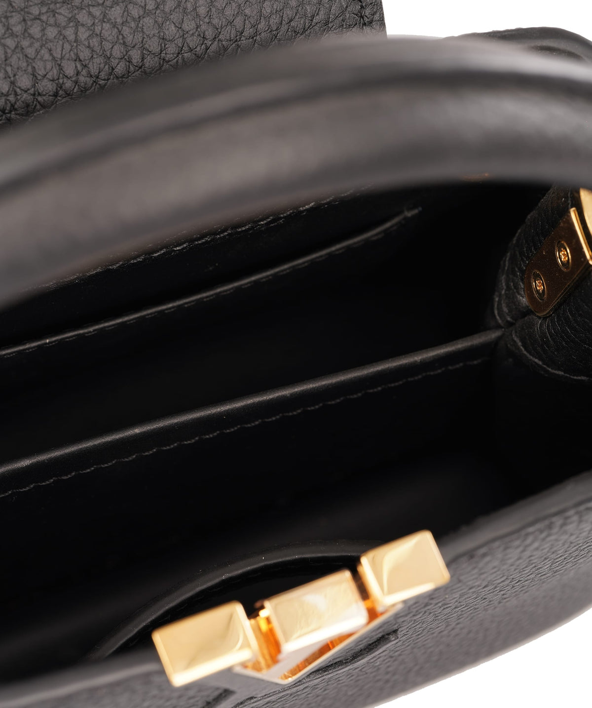 Louis Vuitton Louis Vuittion Black Capucines Mini Taurillon Leather Bag ALTC1191