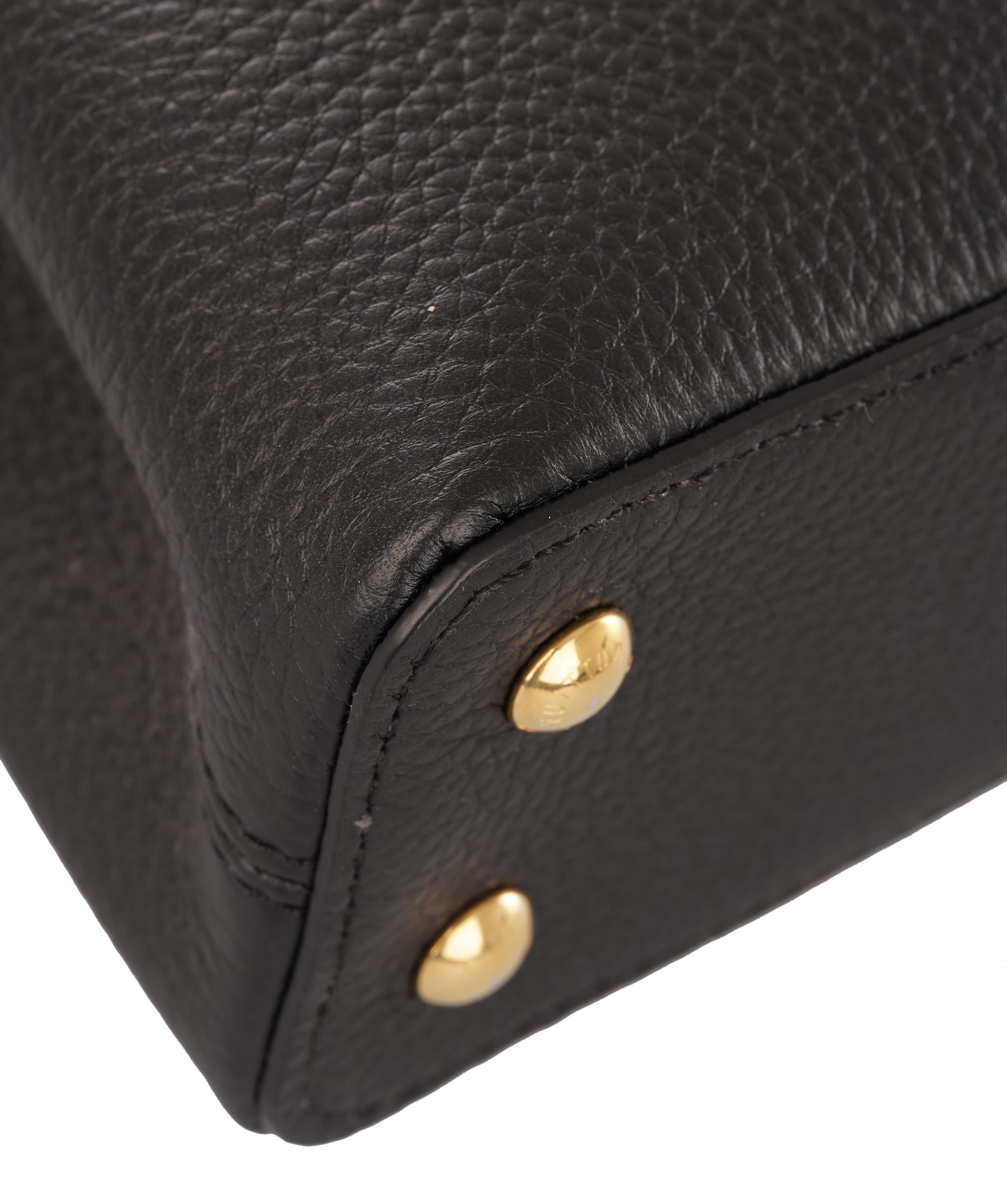 Louis Vuitton Louis Vuittion Black Capucines Mini Taurillon Leather Bag ALTC1191