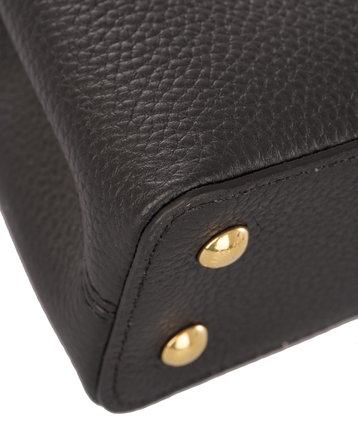 Louis Vuitton Louis Vuittion Black Capucines Mini Taurillon Leather Bag ALTC1191
