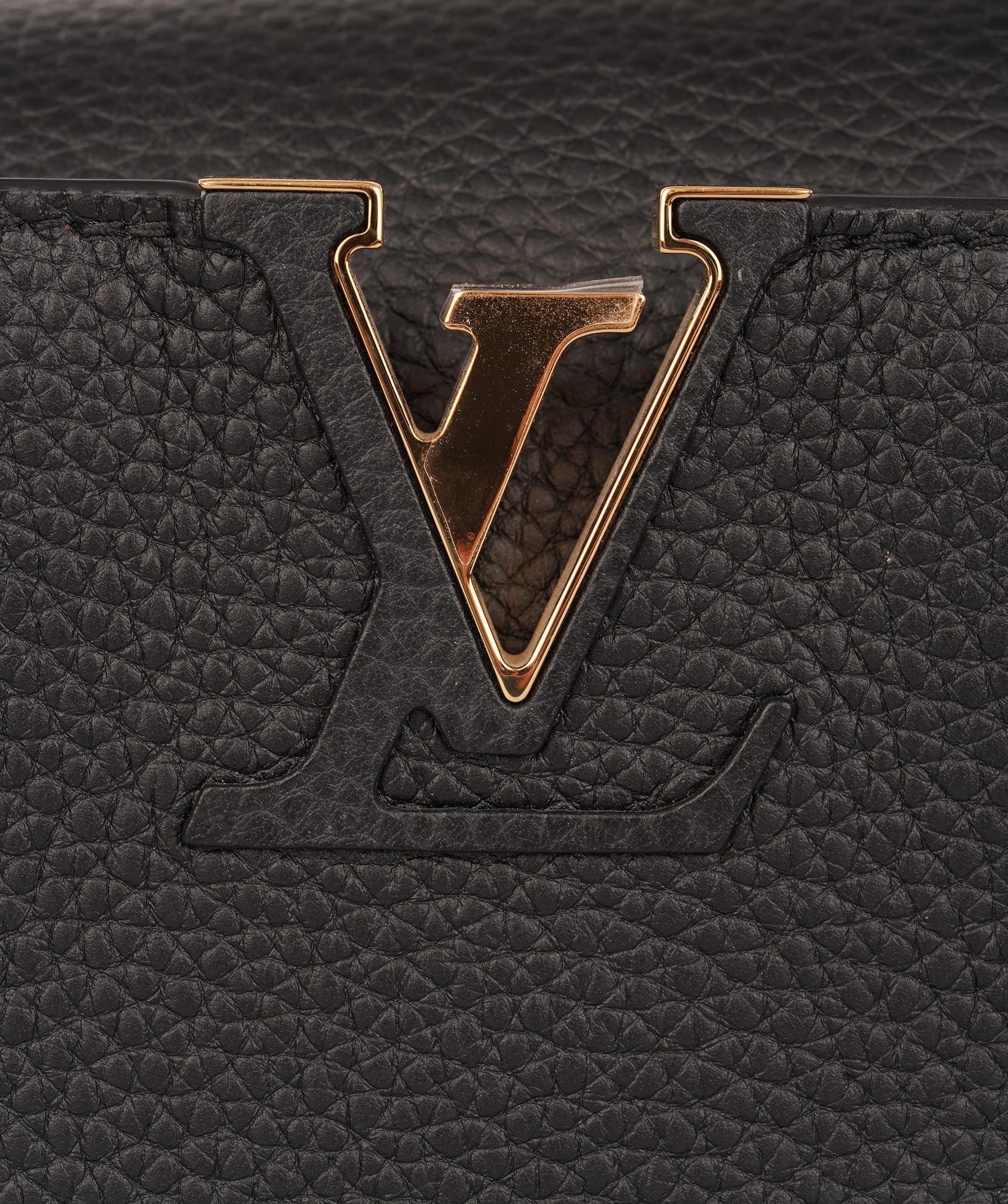 Louis Vuitton Louis Vuittion Black Capucines Mini Taurillon Leather Bag ALTC1191