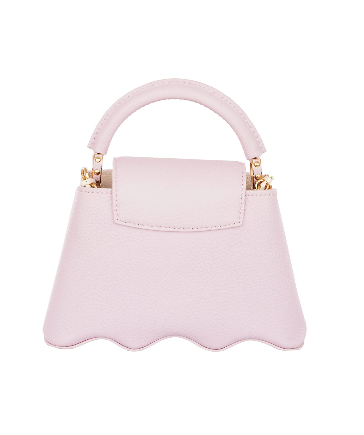 Louis Vuitton Louis Vuittion Wisteria Purple Capucines Mini Taurillon Leather Bag ALTC1187