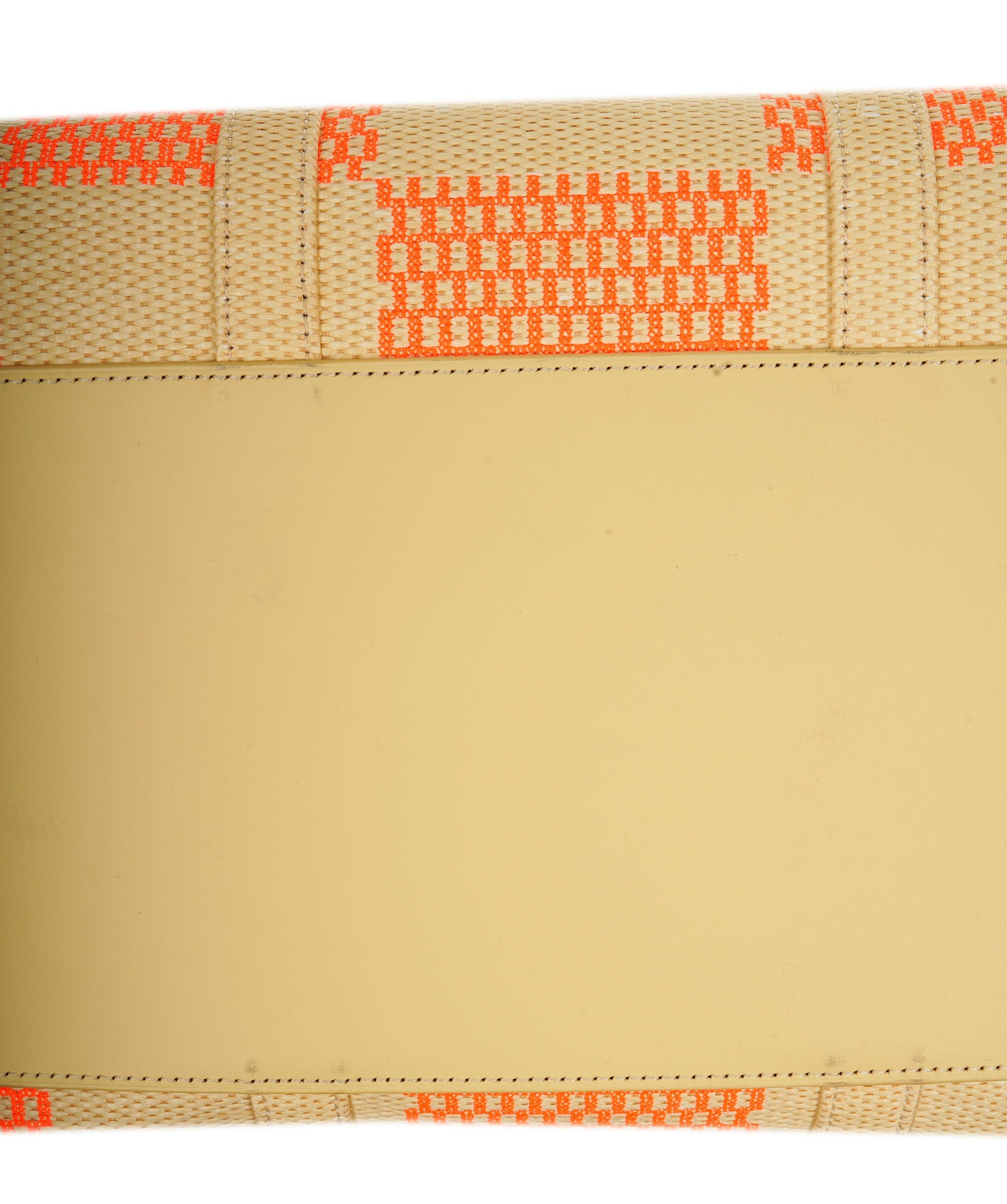Louis Vuitton Louis vuitton beige / orange raffia keepall limited edition  AVC1759