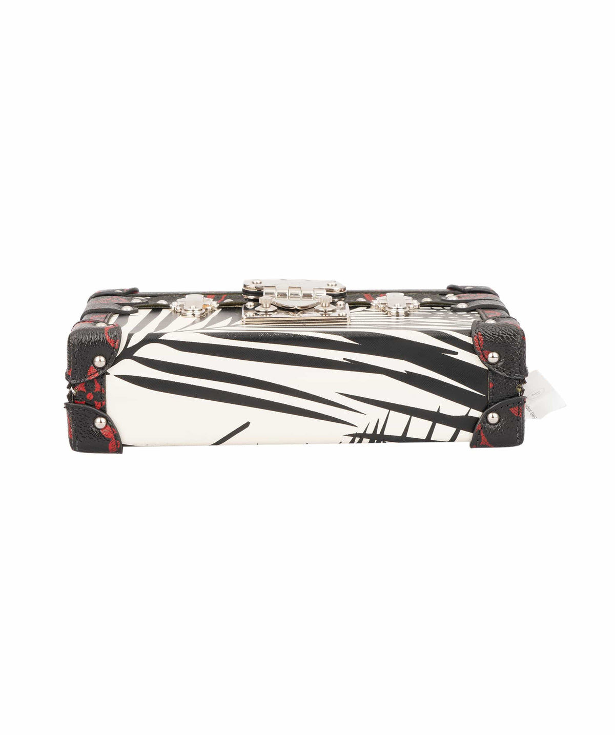 Louis Vuitton Louis Vuitton Black And White Patterned Petite Malle C344113