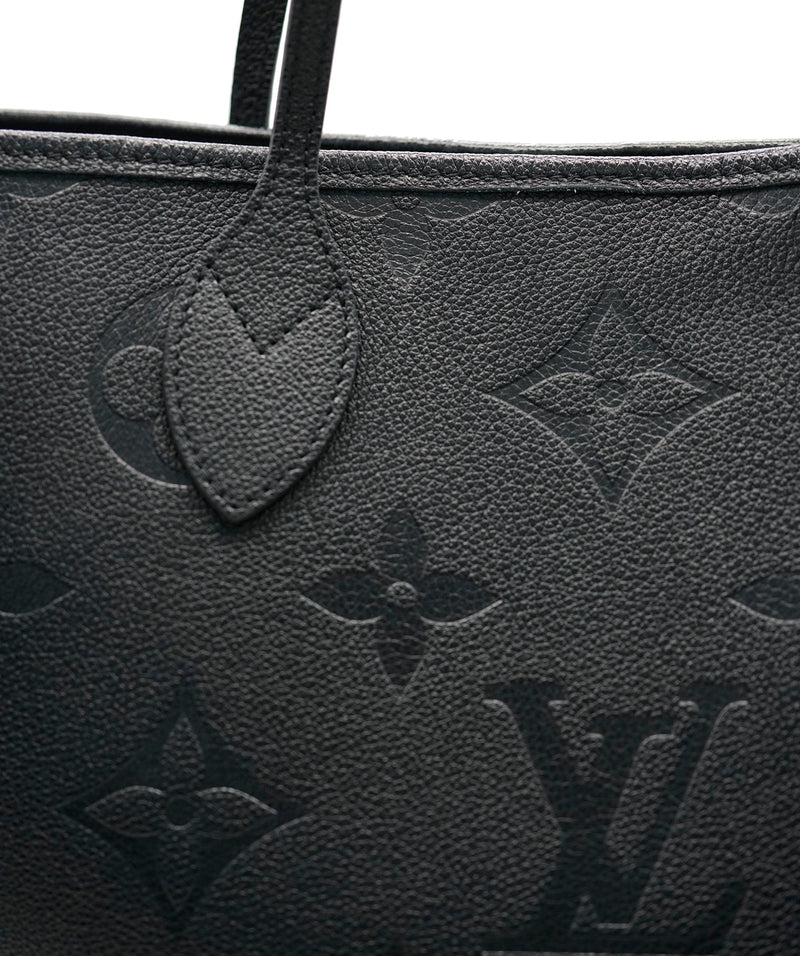 Louis Vuitton Black Empreinte Neverfull MM ASC2105 – LuxuryPromise