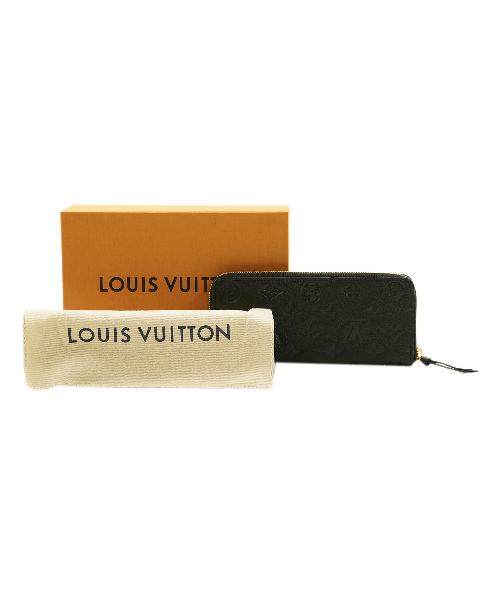 Louis Vuitton Louis Vuitton black long wallet AKC0772