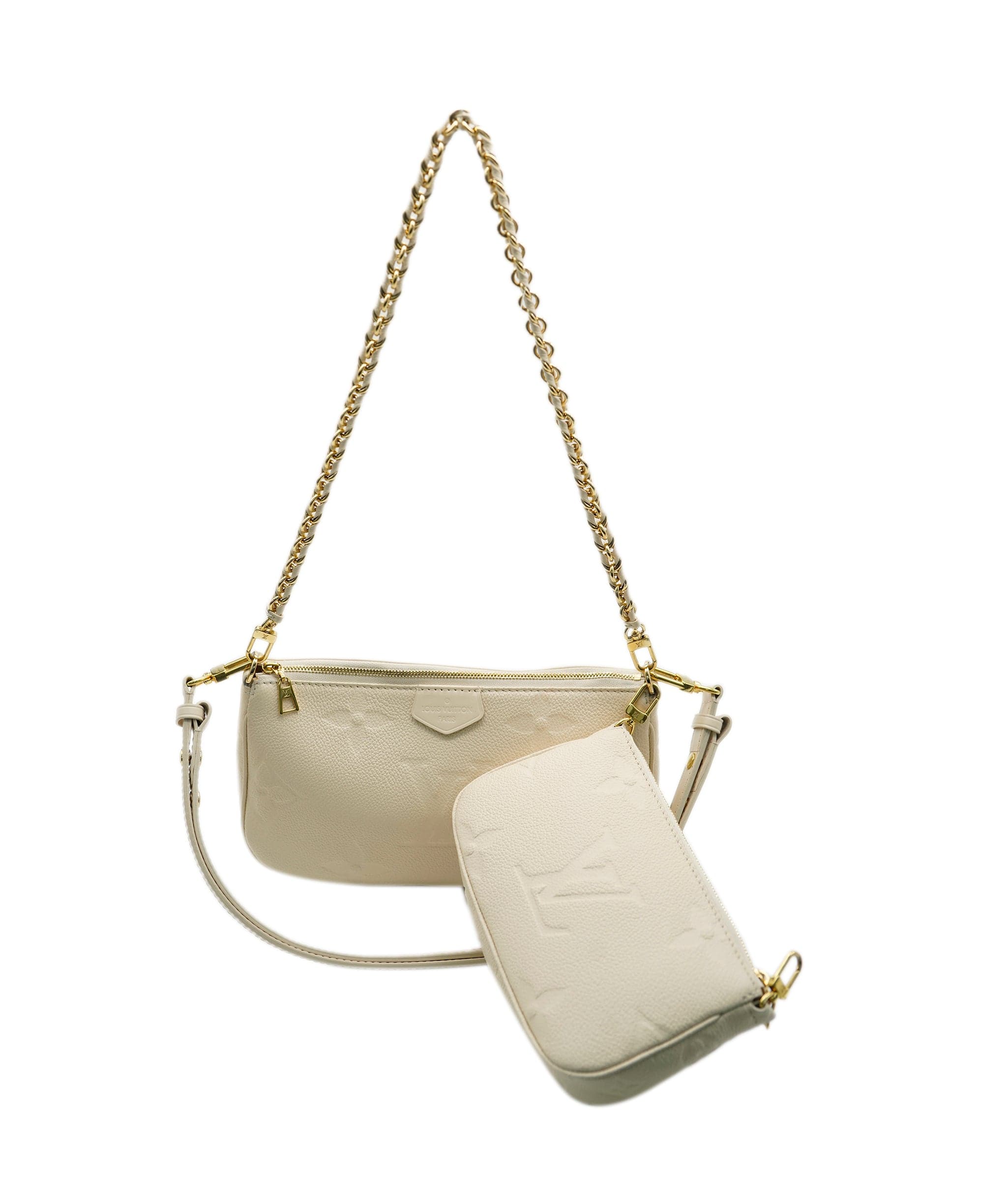 Louis Vuitton Louis Vuitton cream multi pochette - AJC0098