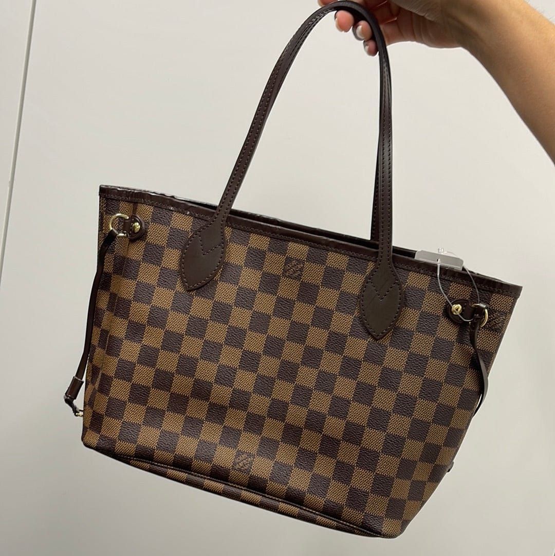Louis Vuitton LOUIS VUITTON Damier Coated Canvas Neverfull PM Bag