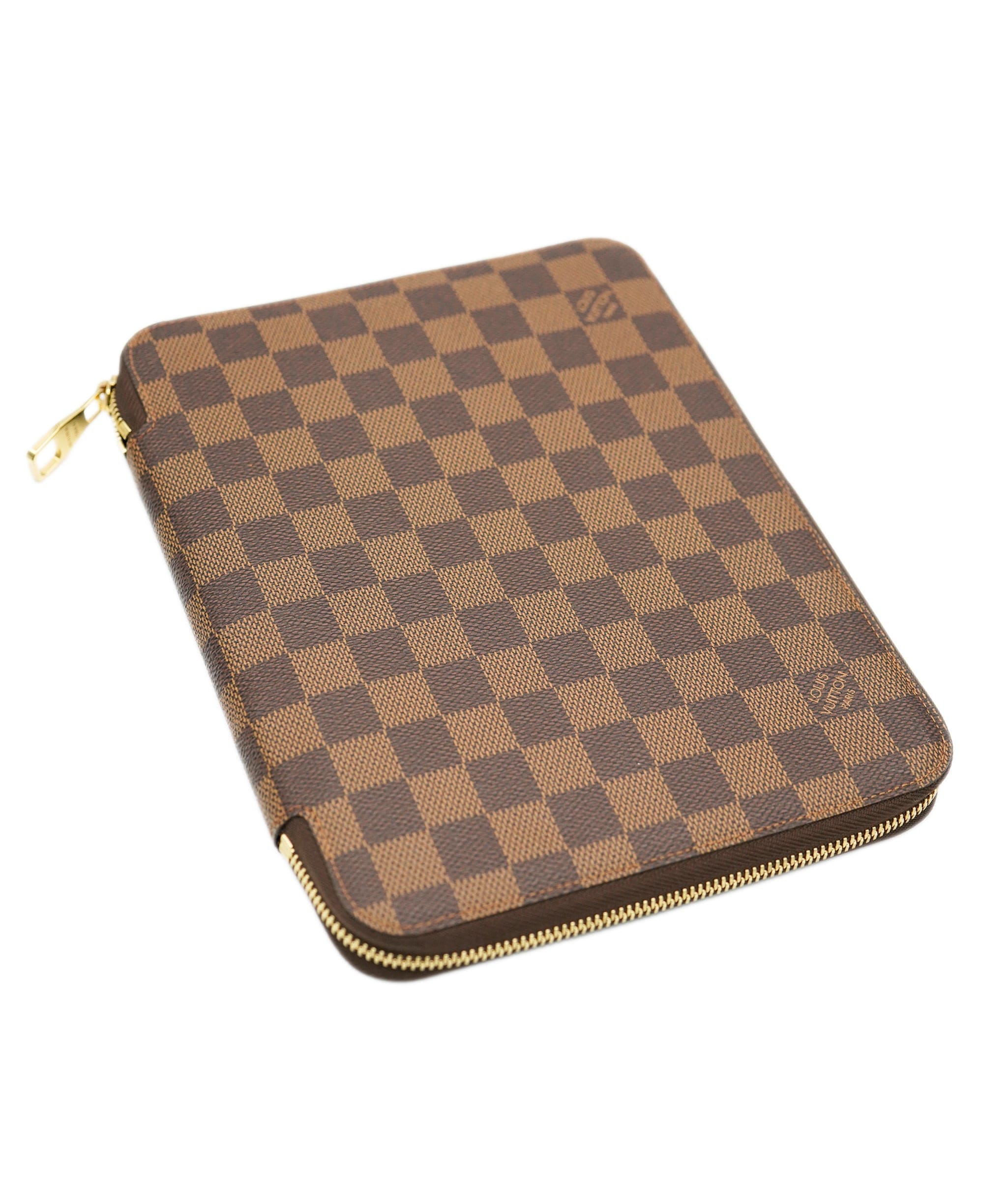 LOUIS VUITTON Damier Ebene Document Holder Clutch Bag LV Auth
