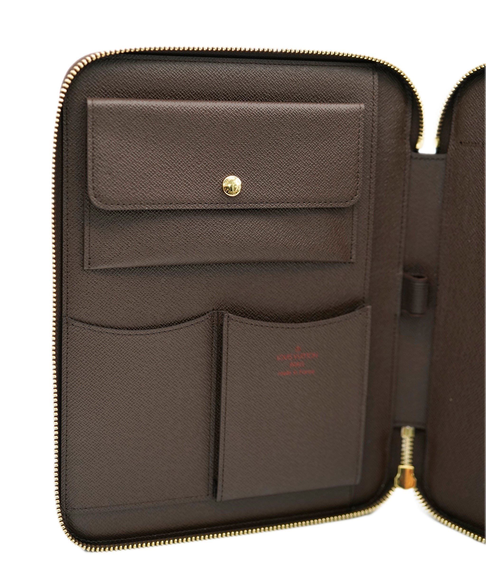 Louis Vuitton LOUIS VUITTON Damier Ebene Document Holder Clutch Bag LV Auth 91137A DBXS1756