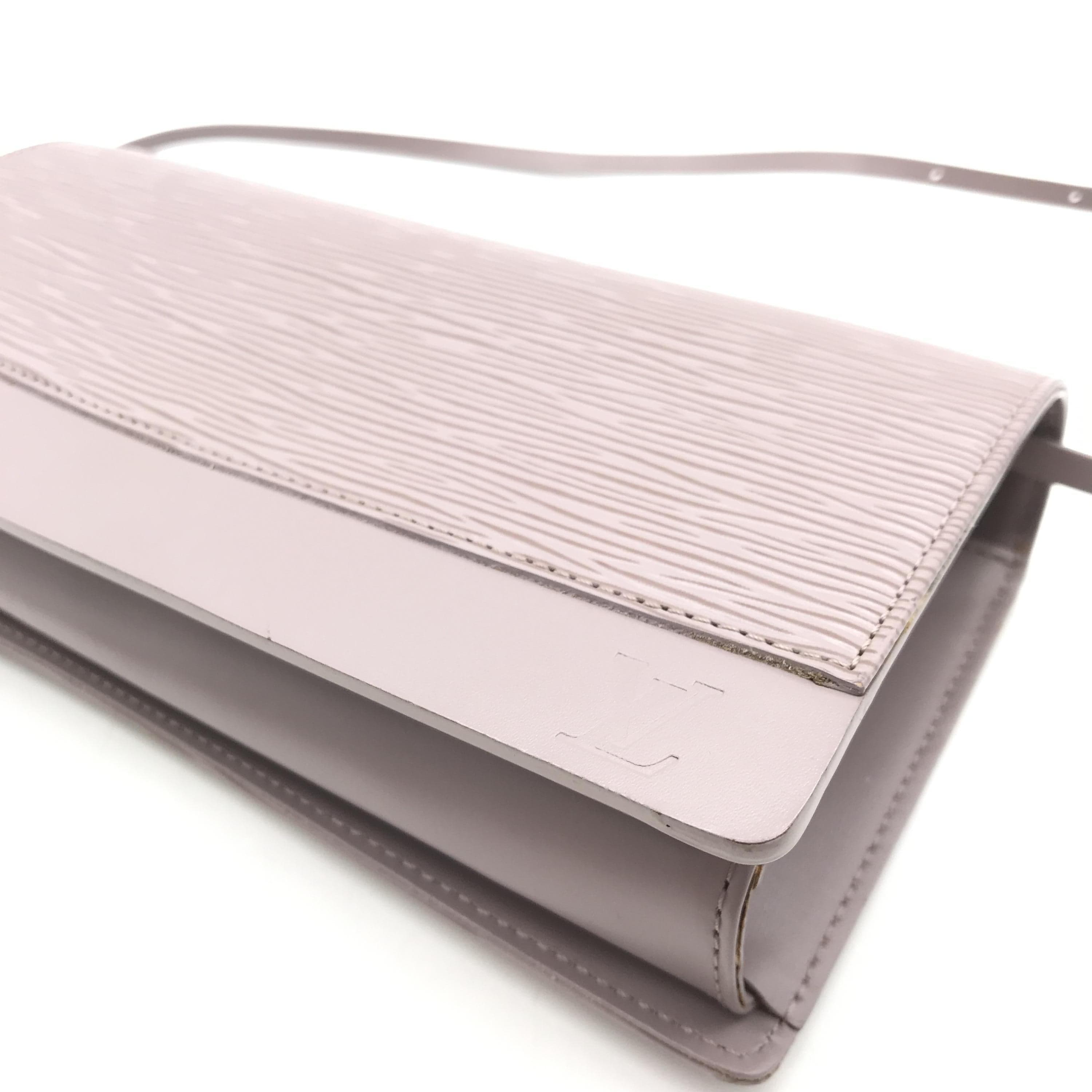Louis Vuitton Louis Vuitton Epi Honfleur Clutch Bag Lilac ALC3209