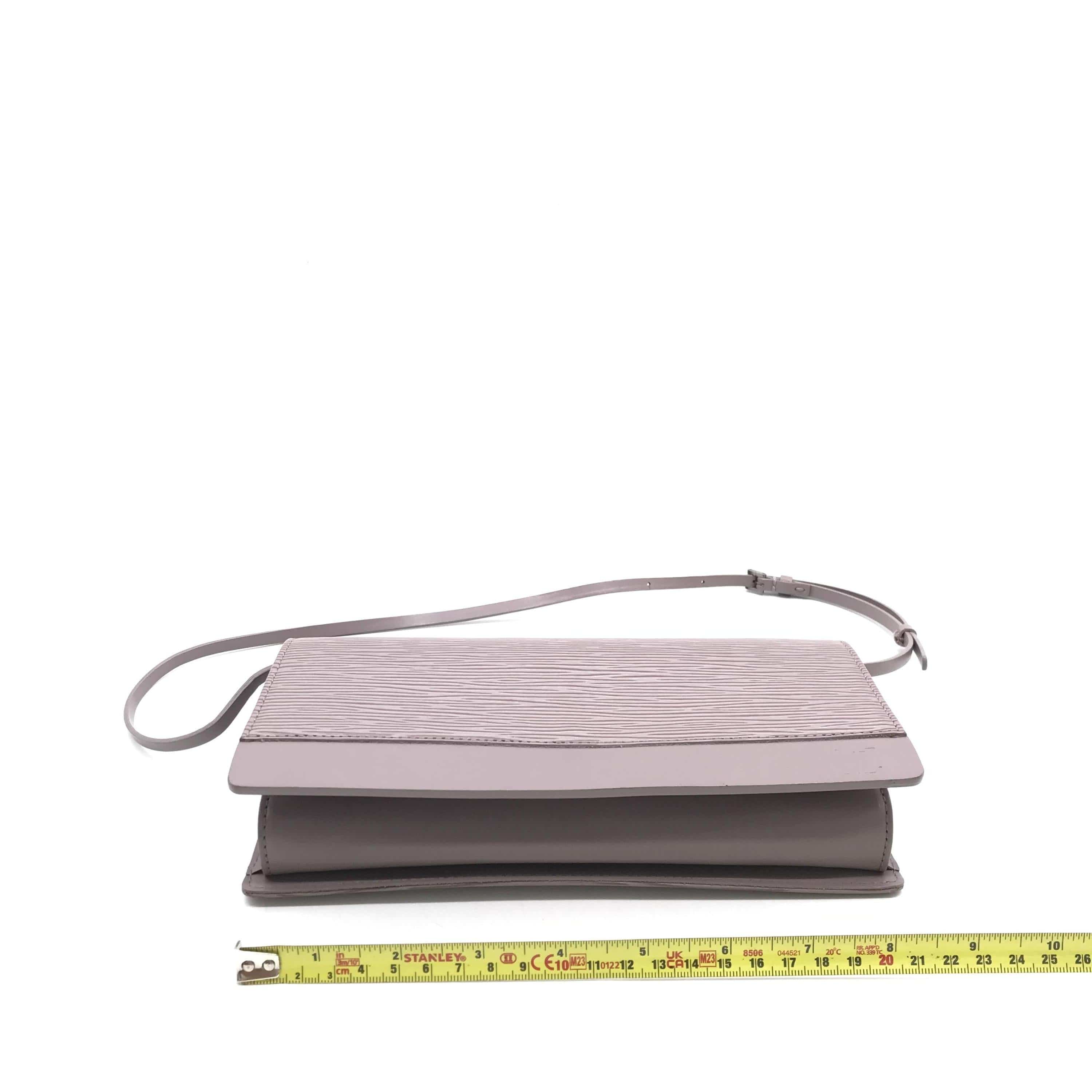 Louis Vuitton Louis Vuitton Epi Honfleur Clutch Bag Lilac ALC3209