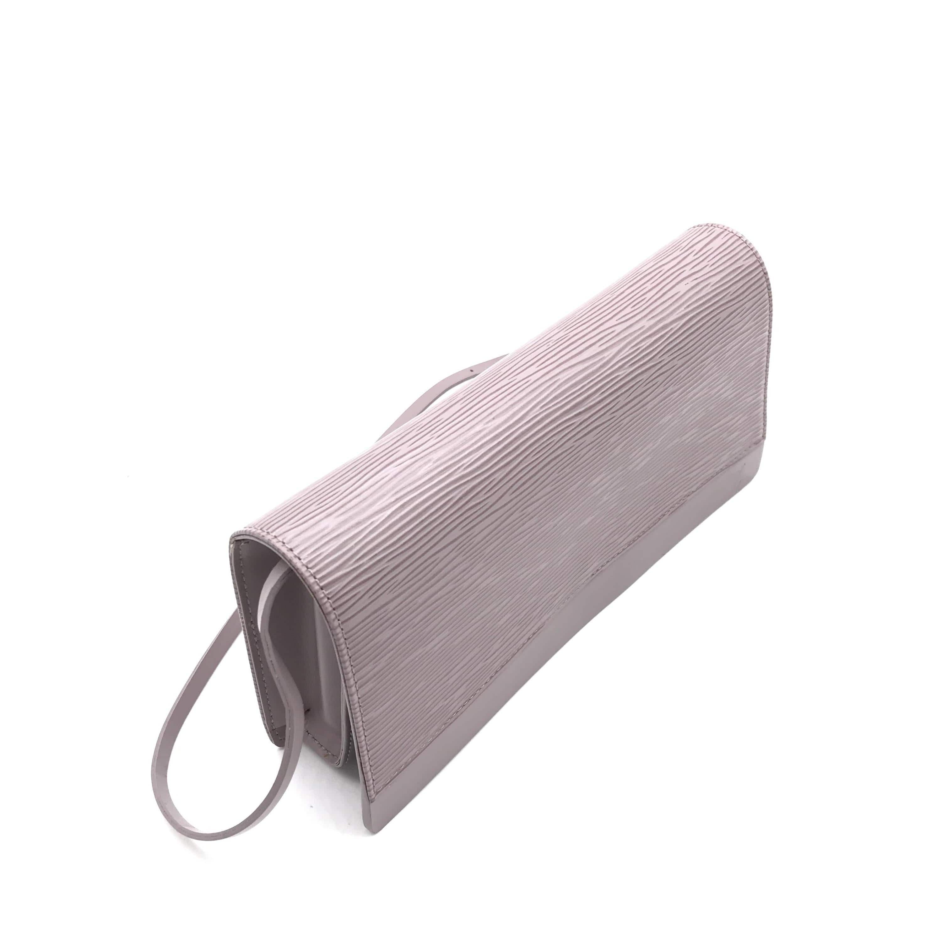 Louis Vuitton Louis Vuitton Epi Honfleur Clutch Bag Lilac ALC3209