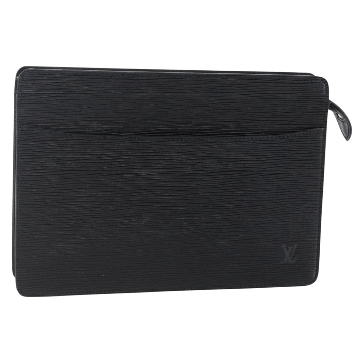 Louis Vuitton LOUIS VUITTON Epi Pochette Homme Clutch Bag Black Noir M52522 LV Auth th6429 th6429