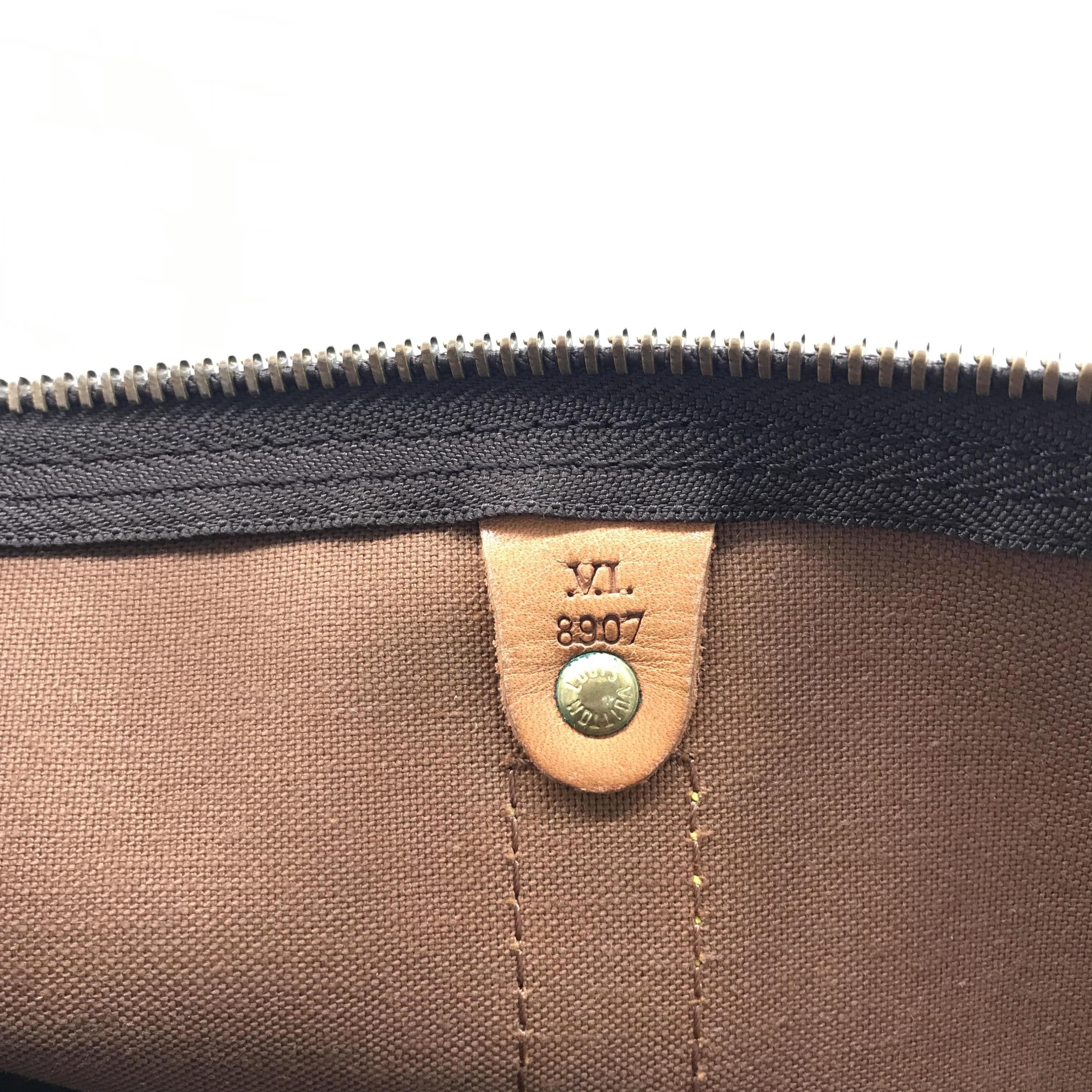 Louis Vuitton Louis Vuitton Keepall Travel Bag In Monogram Canvas ALC3194