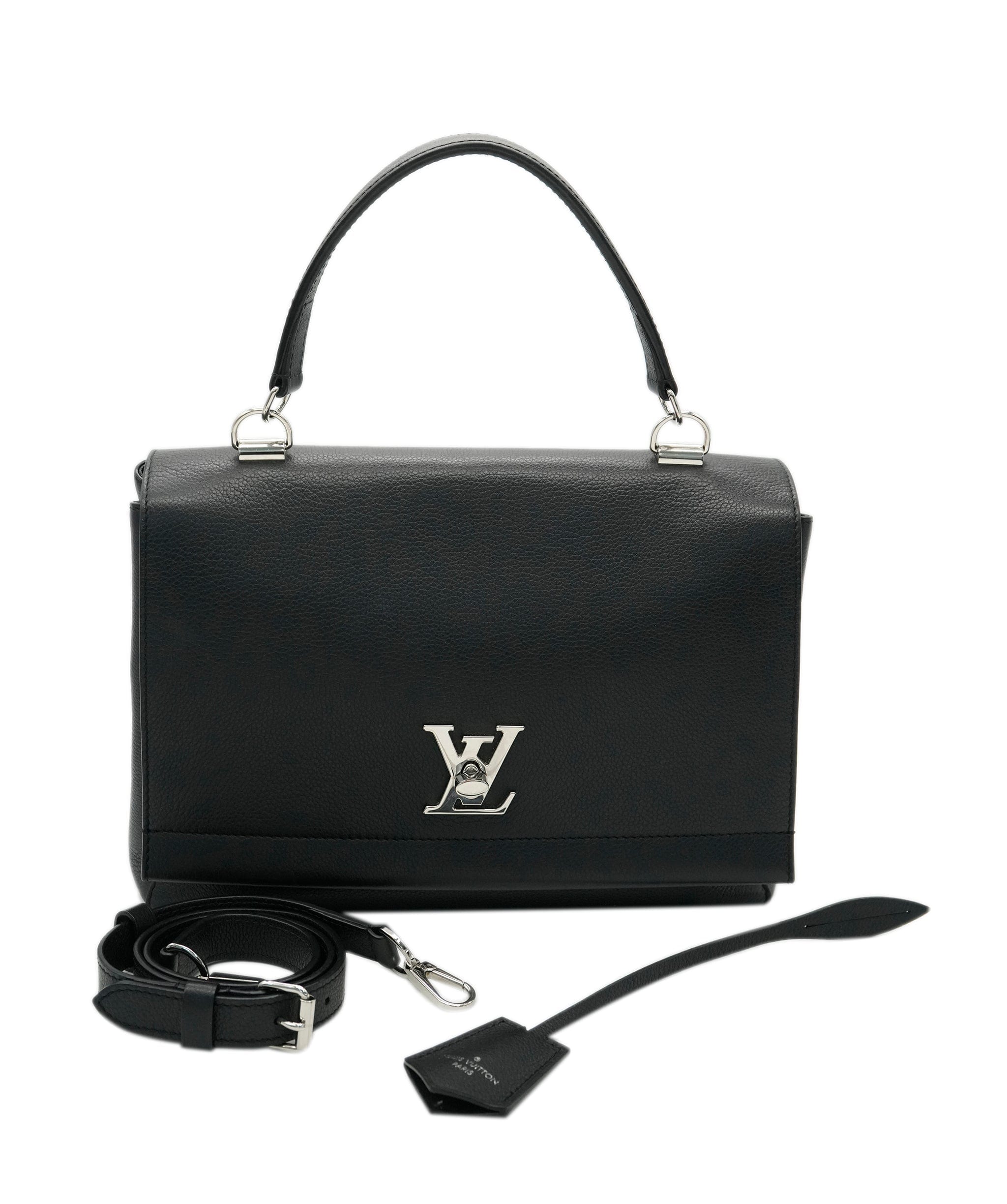 Louis Vuitton Louis Vuitton Lock me II bag black  AVC2107