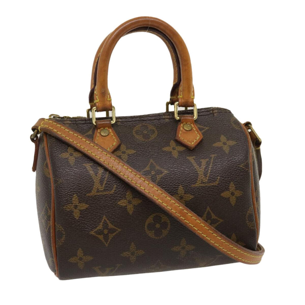 Auth Louis Vuitton Mini Pochette Hand Bag Monogram M51980 LV