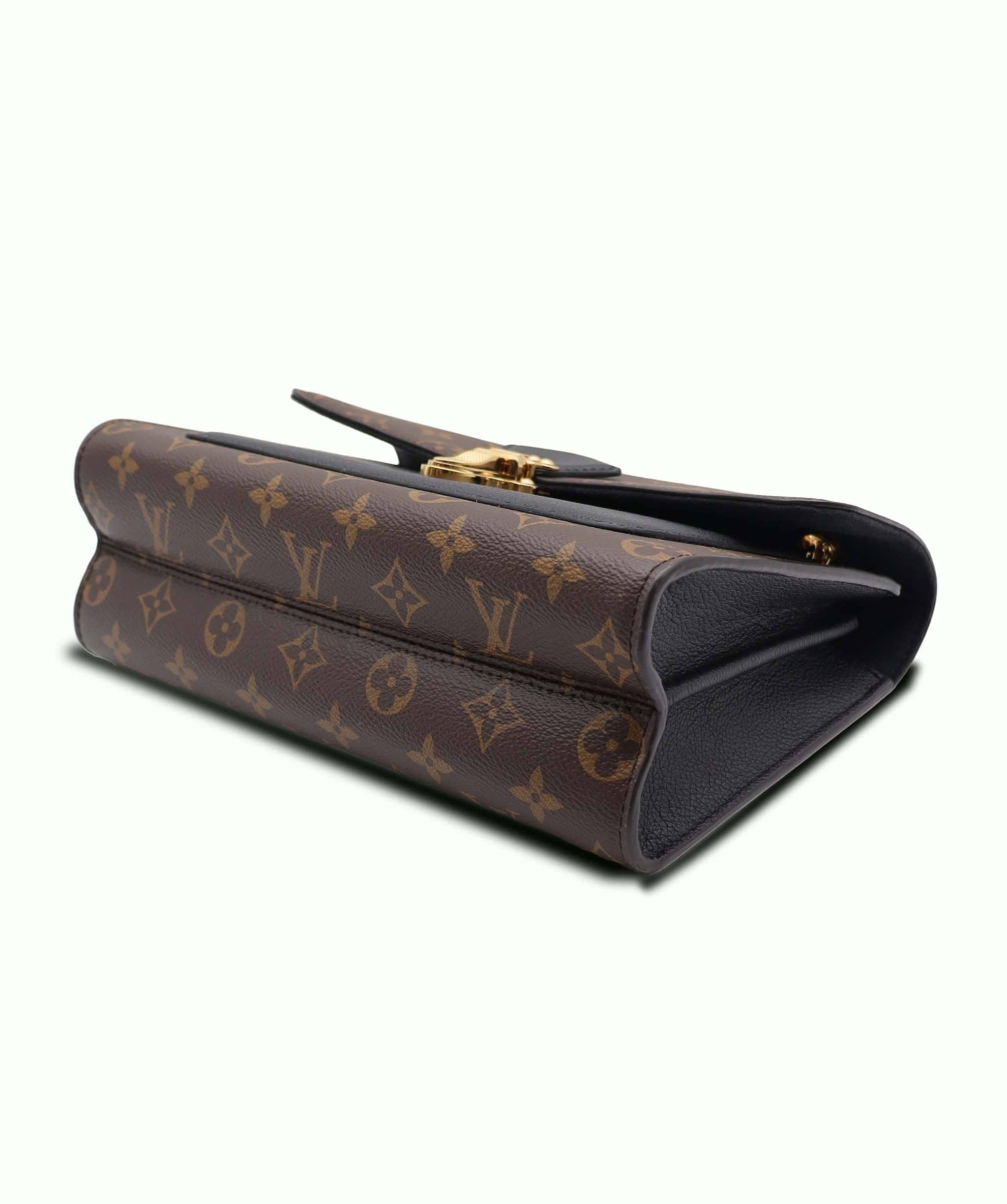 Louis Vuitton Louis Vuitton Monogram And Leather Crossbody Bag GHW AGC3180