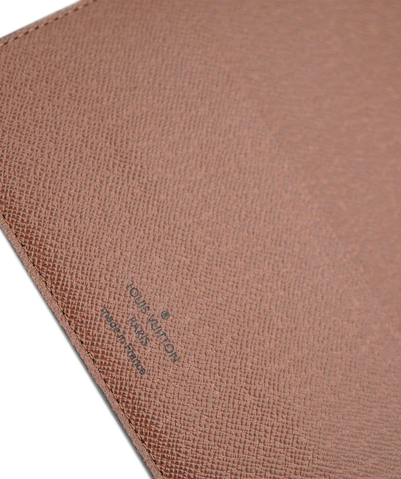 Louis Vuitton Desk Agenda Cover Monogram Canvas Brown