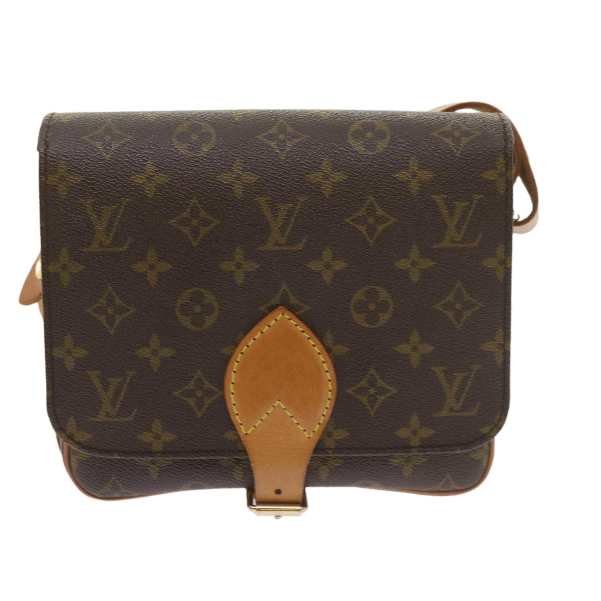 Louis Vuitton Louis Vuitton Monogram Cartouchiere MM Shoulder Bag M51253 LV Auth 58925 AJCSC1090