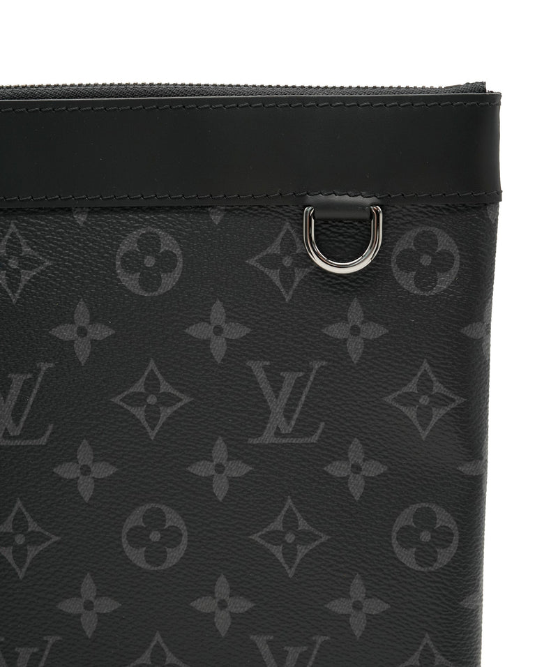Louis Vuitton Discovery Pochette Monogram Eclipse, Luxury, Bags
