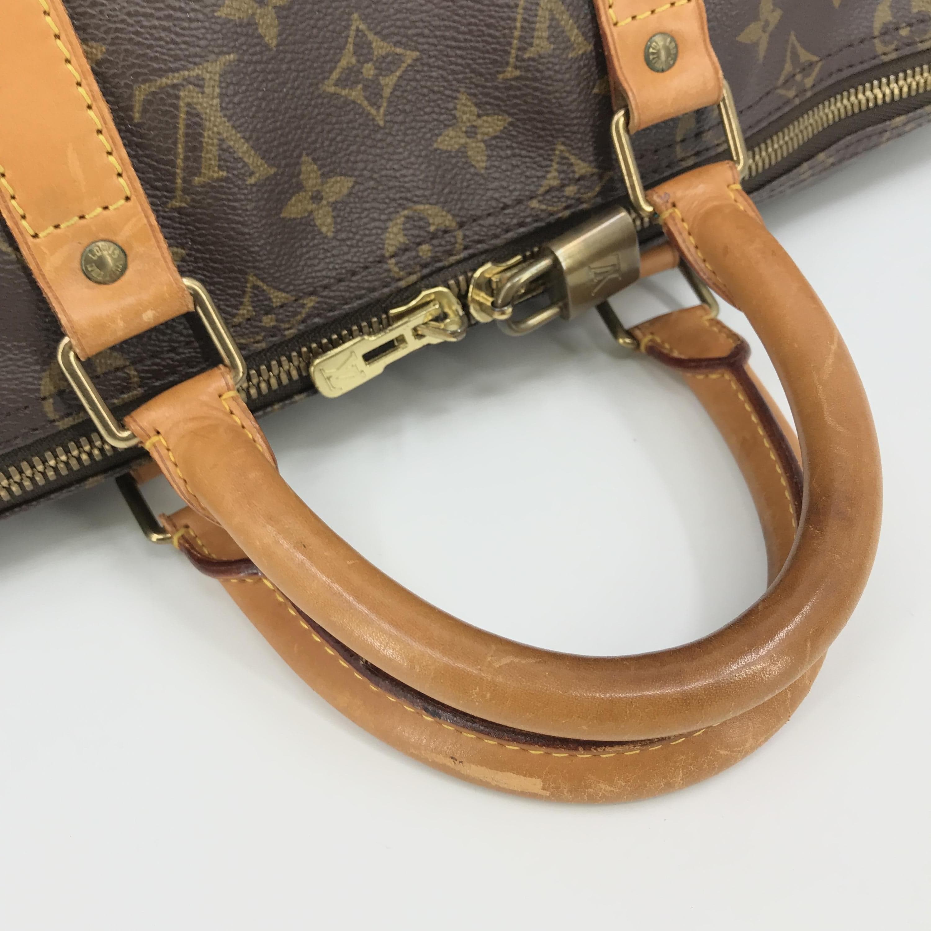 Louis Vuitton Louis Vuitton Monogram Keepall 50 Bag Brown ALC3214
