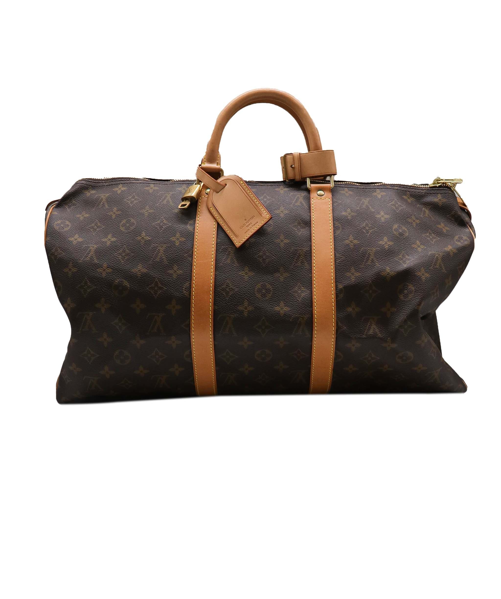 Louis Vuitton Louis Vuitton Monogram Keepall 50 Boston Bag M41426 LV auth 77966 DXBS0551