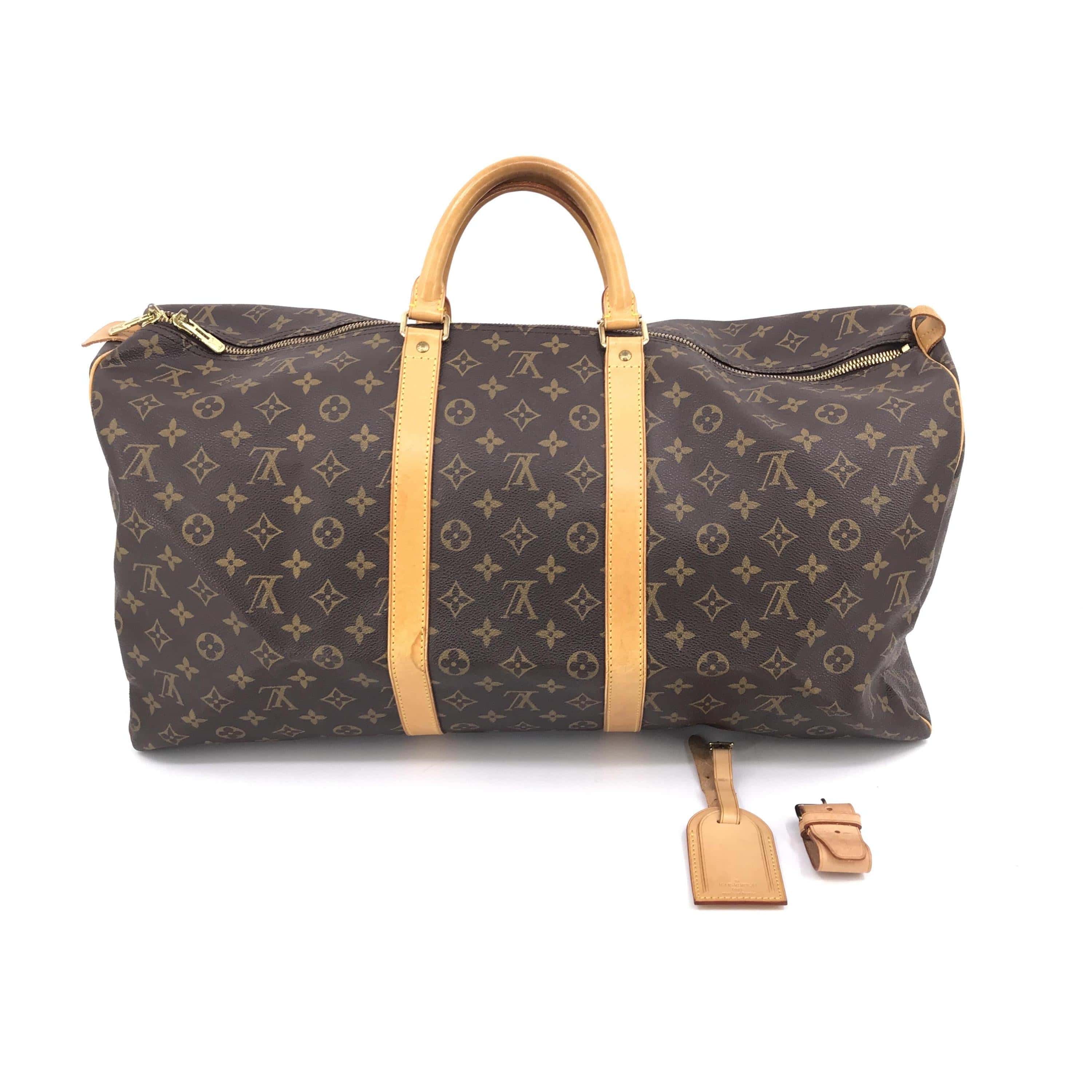 Louis Vuitton Louis Vuitton Monogram Keepall 55 Travel Bag C332066