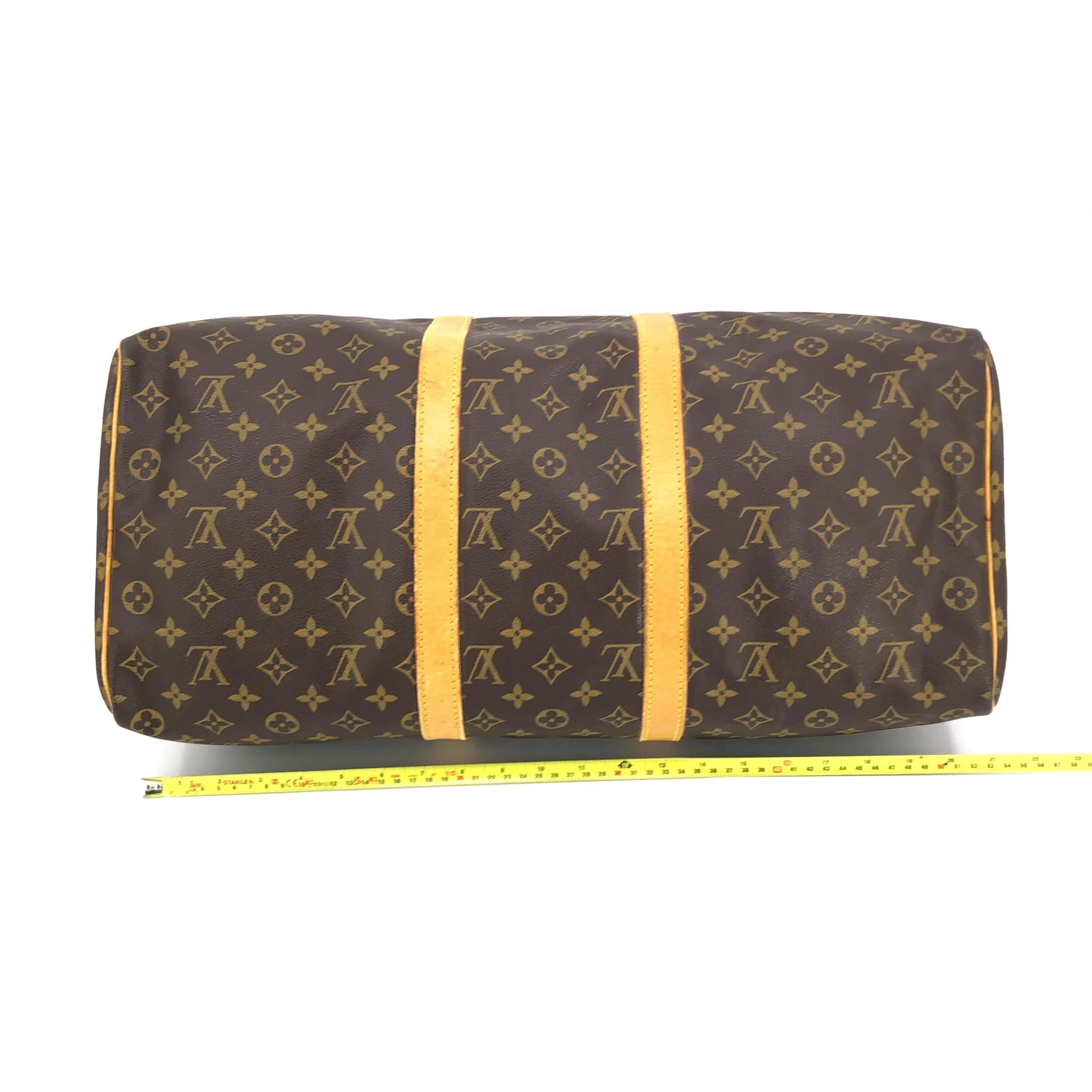 Louis Vuitton Louis Vuitton Monogram Keepall Bandouliere Travel Bag ALC3215