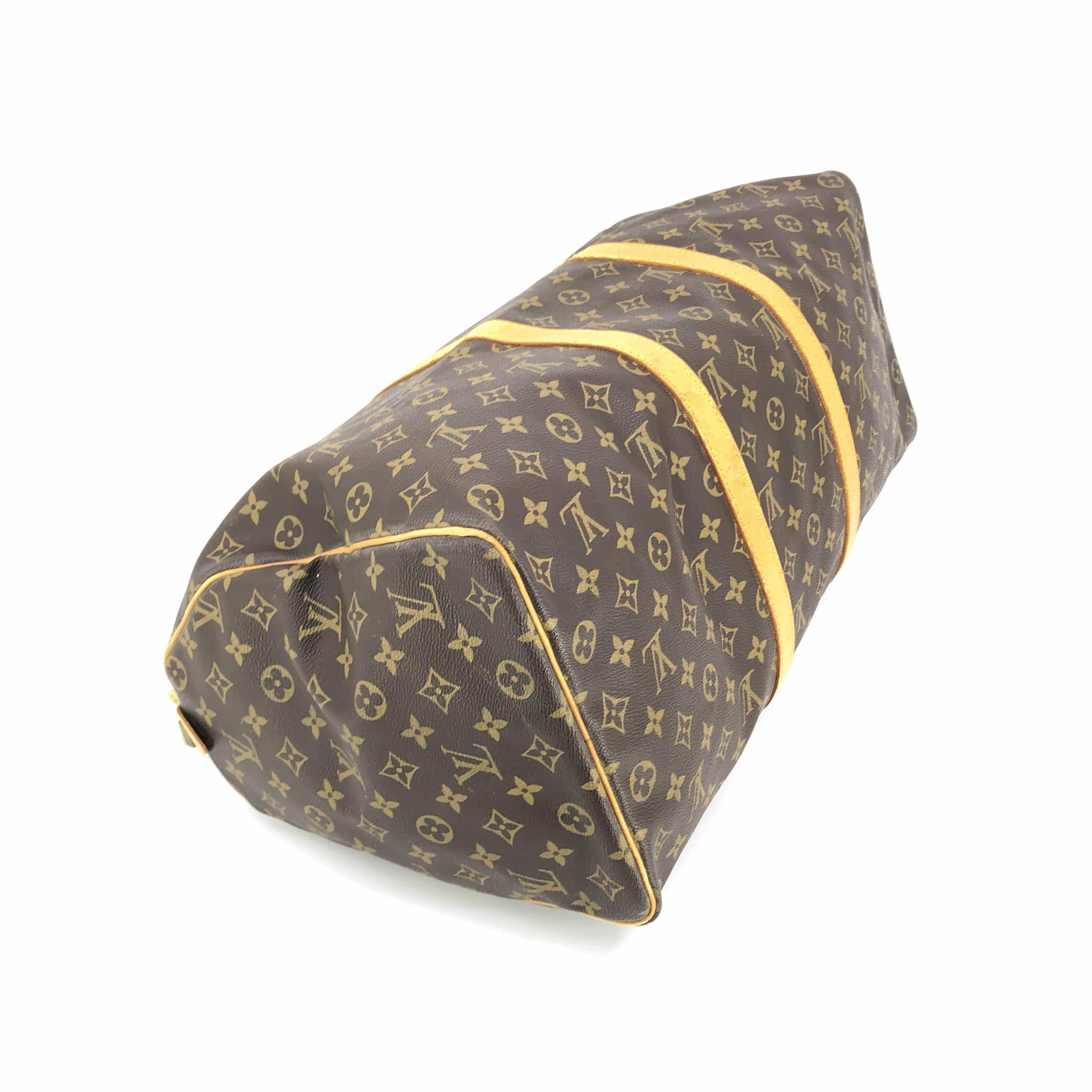 Louis Vuitton Louis Vuitton Monogram Keepall Bandouliere Travel Bag ALC3215