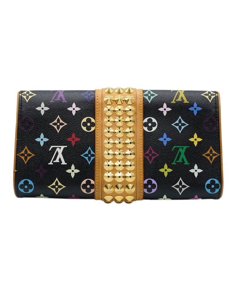 Louis Vuitton Kisslock Wallet Multicolor