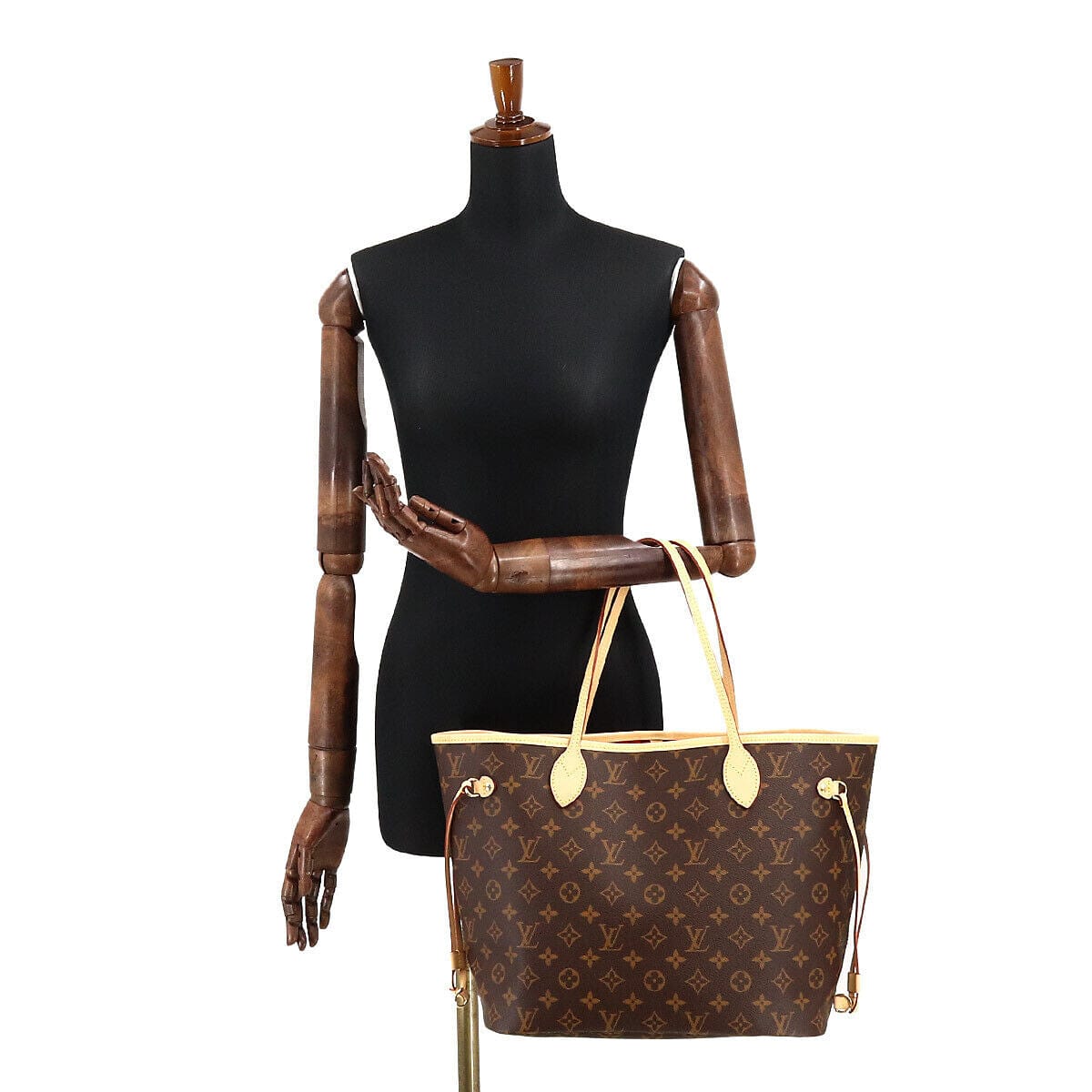 Louis Vuitton Louis Vuitton Monogram Neverfull MM Tote Bag with Pouch ASC4261